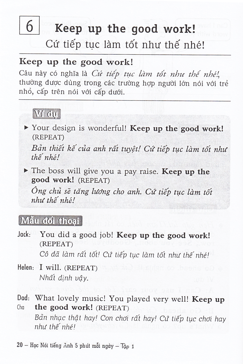 bộ học nói tiếng anh 5 phút mỗi ngày - tập 1 (kèm cd) - Ảnh 20