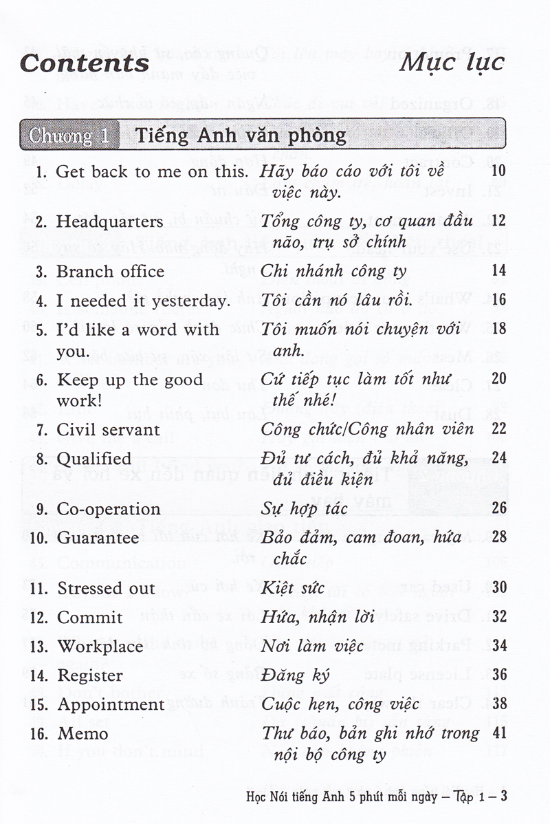 bộ học nói tiếng anh 5 phút mỗi ngày - tập 1 (kèm cd) - Ảnh 4