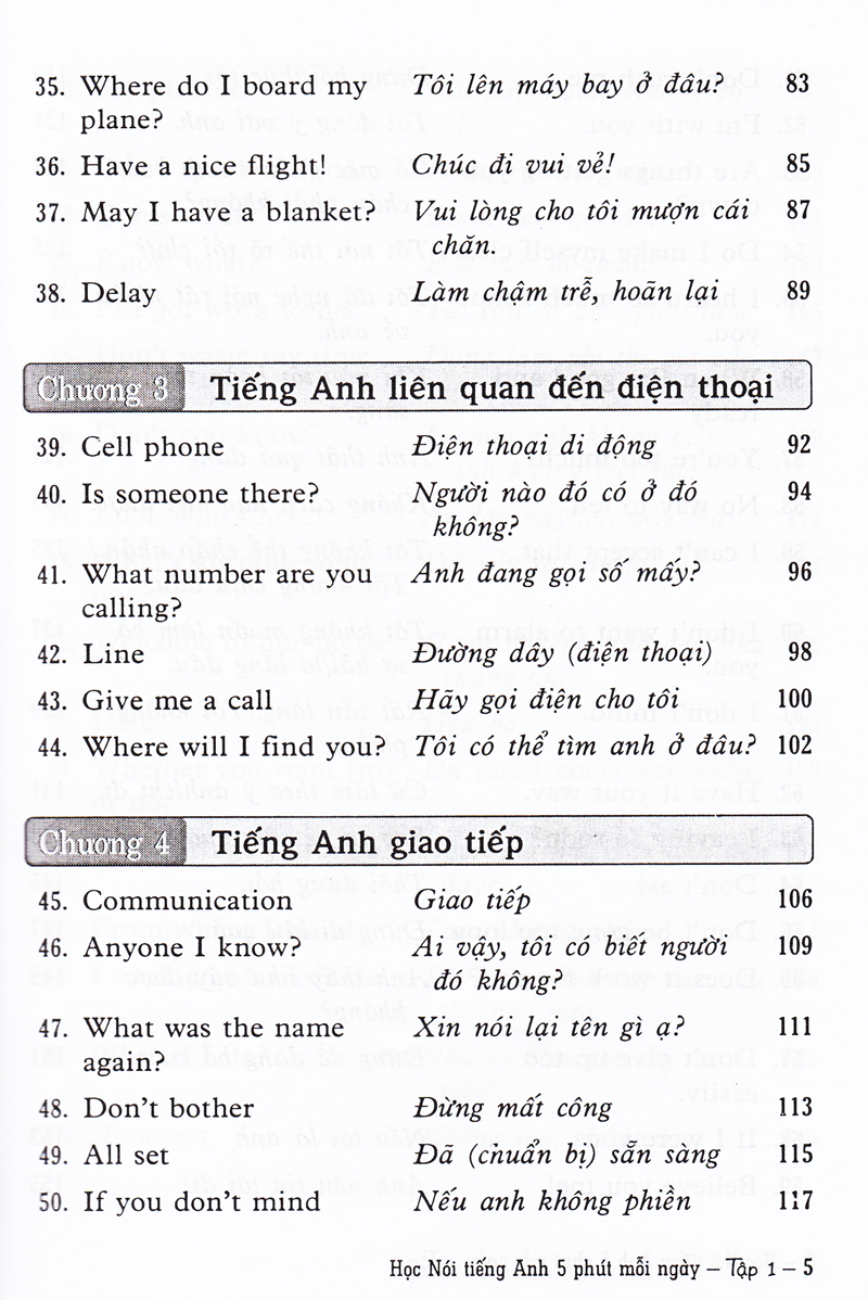 bộ học nói tiếng anh 5 phút mỗi ngày - tập 1 (kèm cd) - Ảnh 6