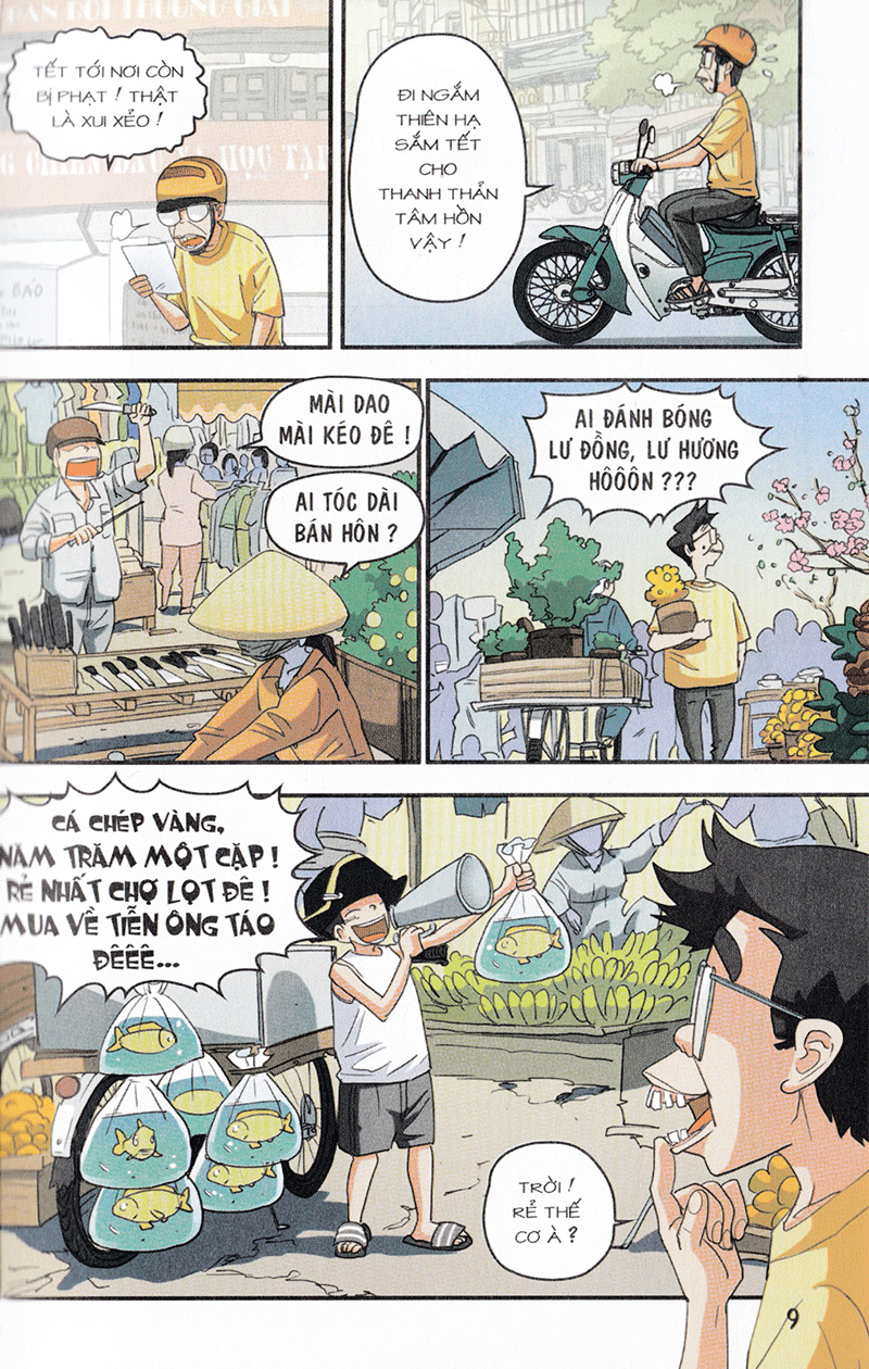 bộ học sinh chân kinh - tập 10 - xuân ứa gan - Ảnh 10