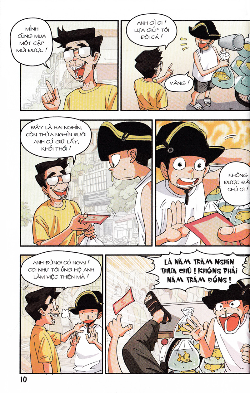 bộ học sinh chân kinh - tập 10 - xuân ứa gan - Ảnh 11