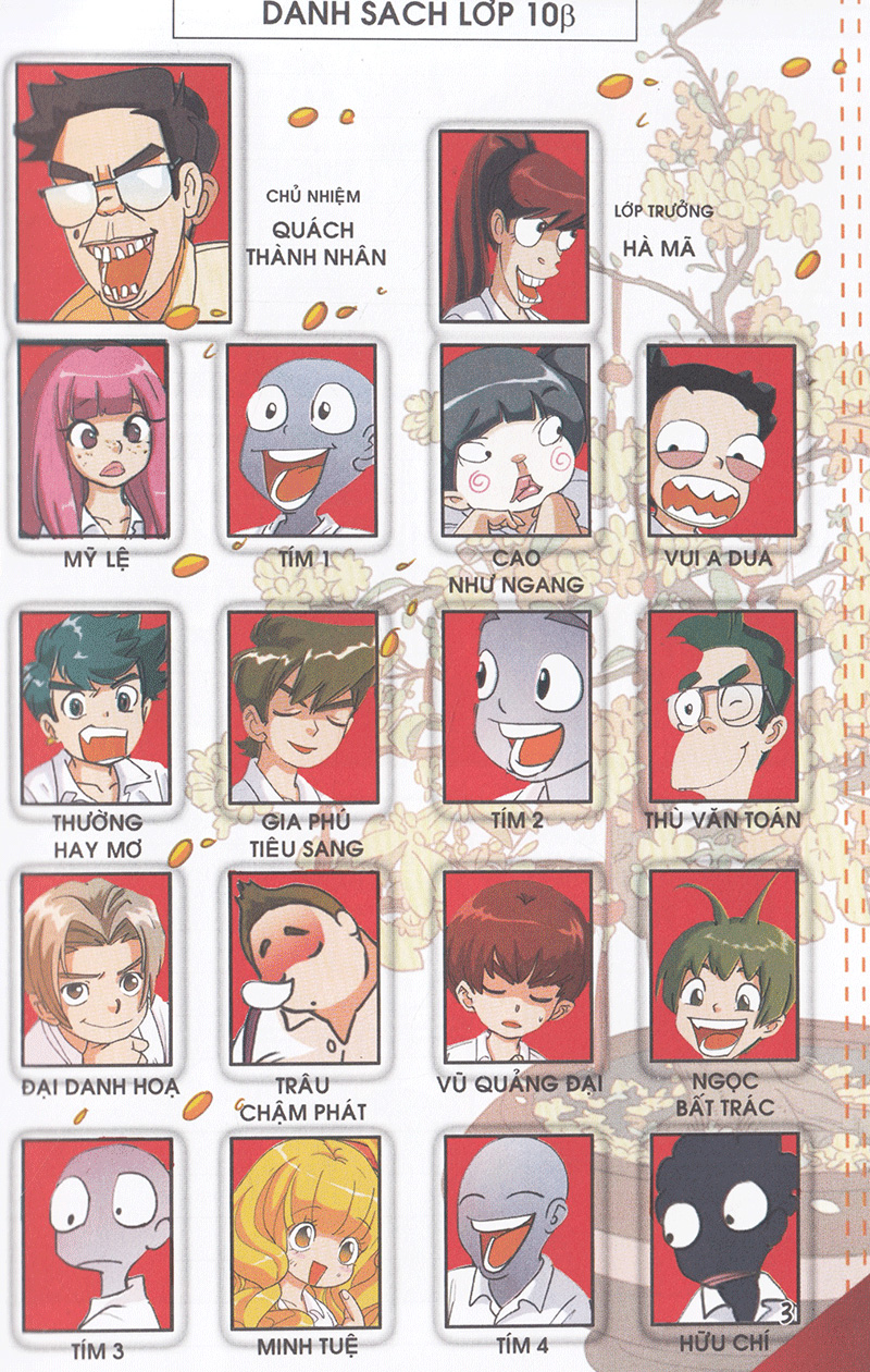 bộ học sinh chân kinh - tập 10 - xuân ứa gan - Ảnh 4