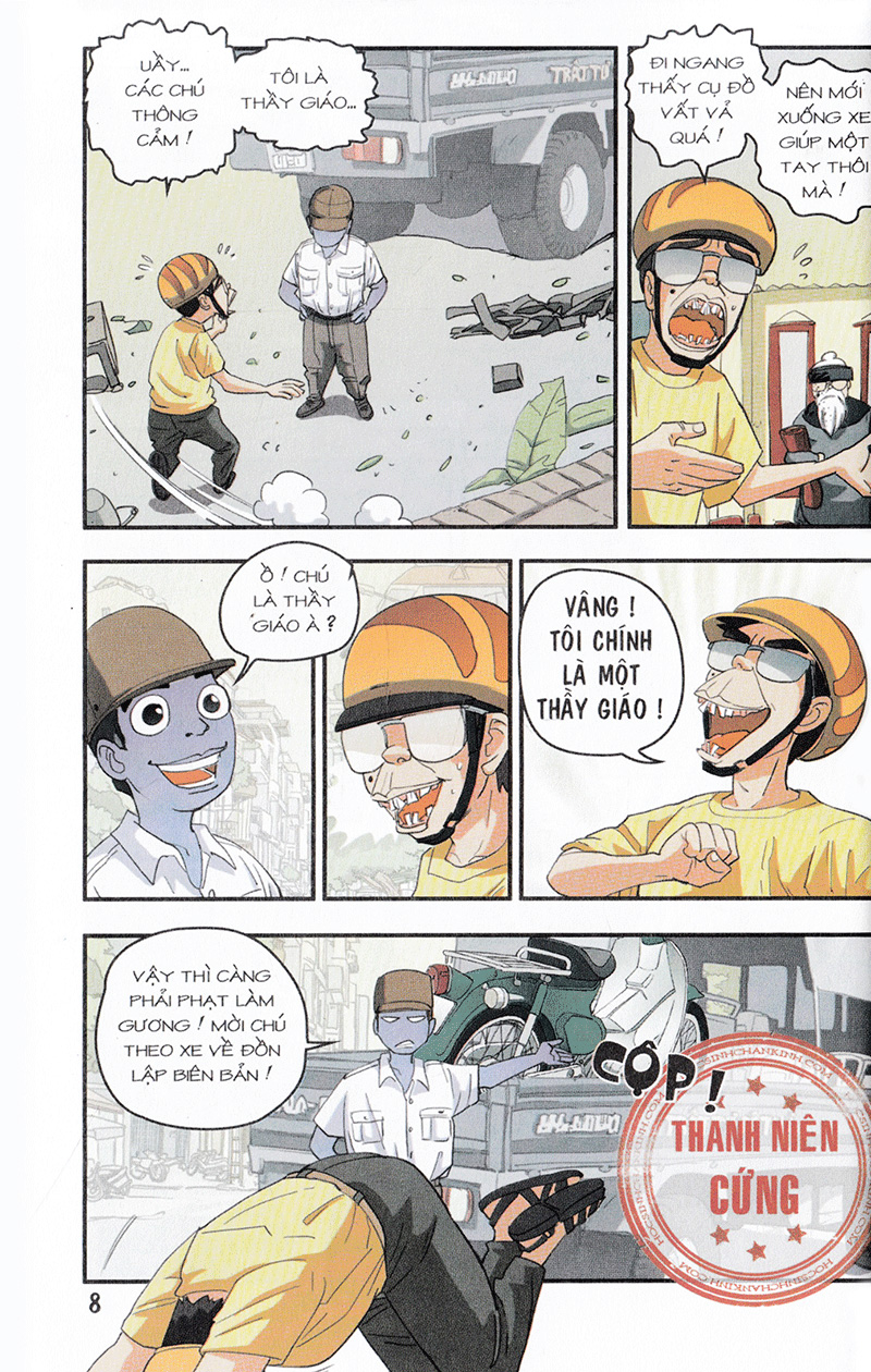 bộ học sinh chân kinh - tập 10 - xuân ứa gan - Ảnh 9