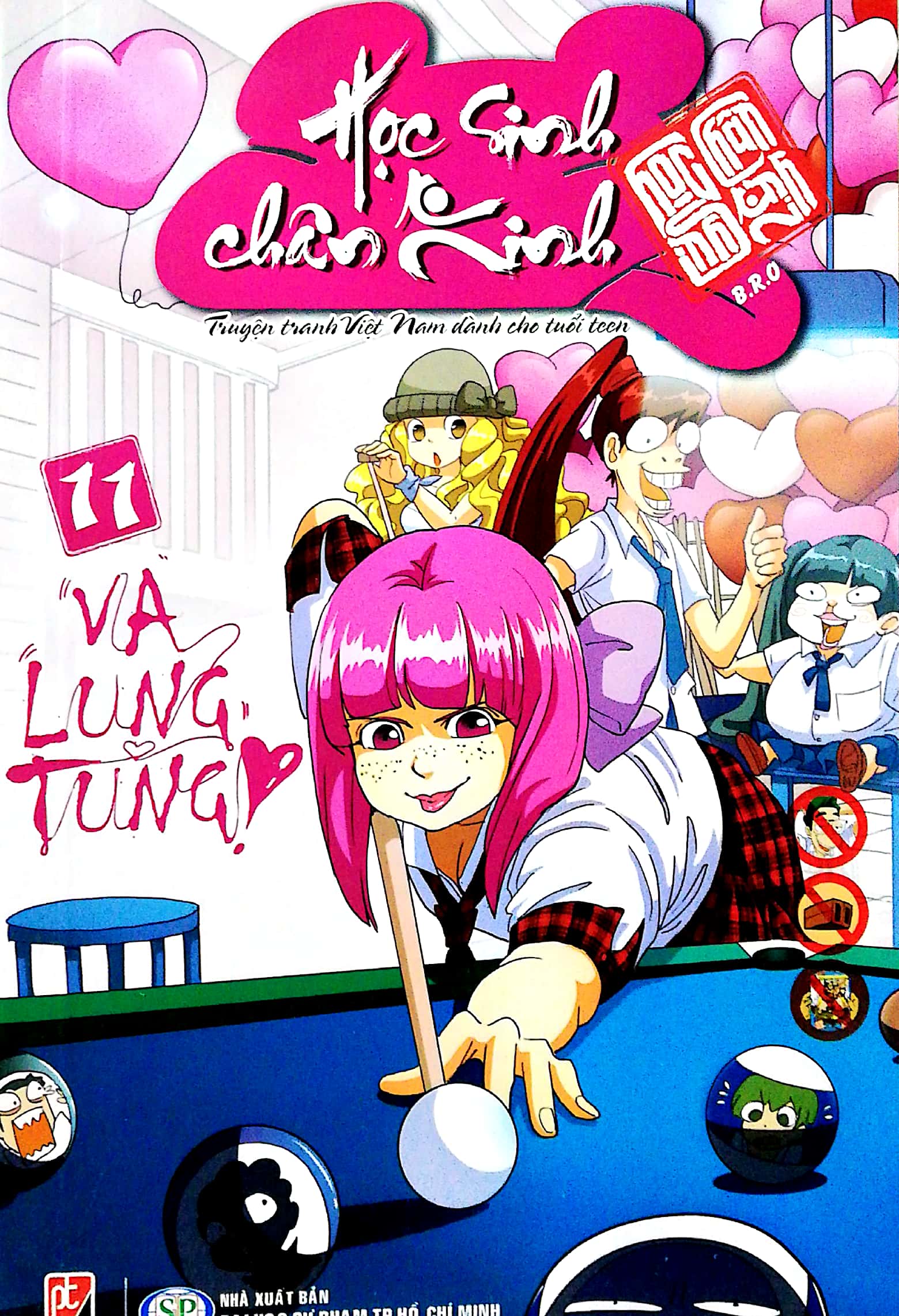 bộ học sinh chân kinh - tập 11: va lung tung - Ảnh 2