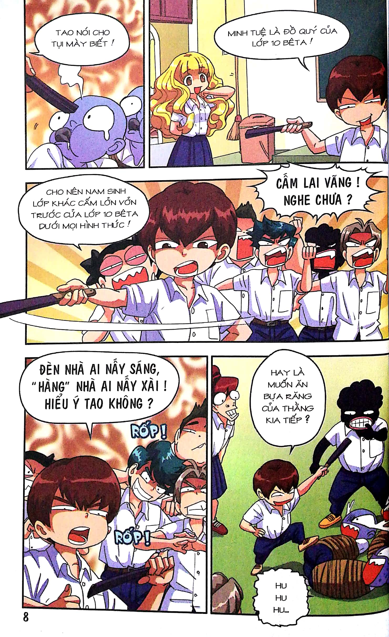 bộ học sinh chân kinh - tập 11: va lung tung - Ảnh 7