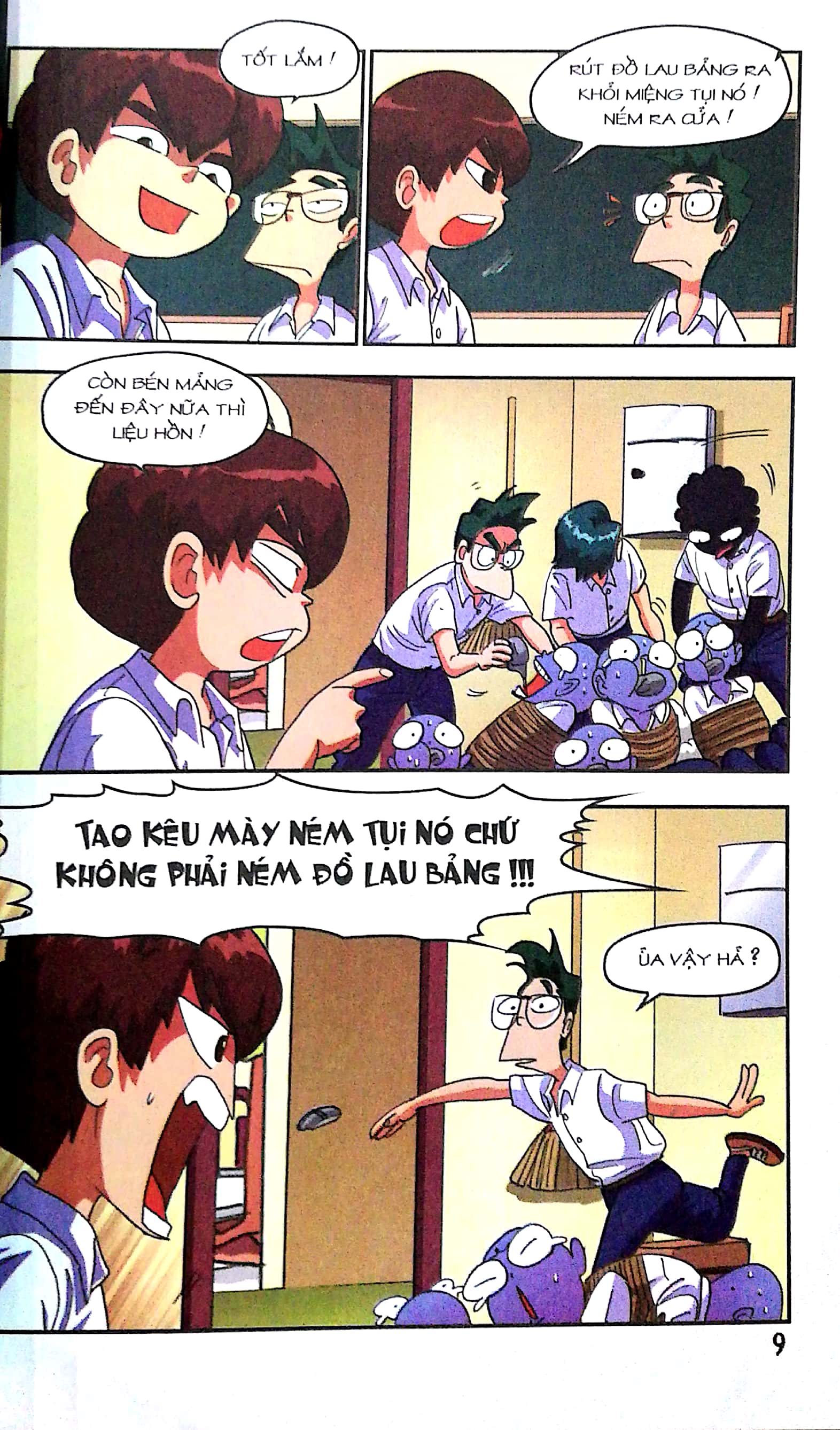 bộ học sinh chân kinh - tập 11: va lung tung - Ảnh 8