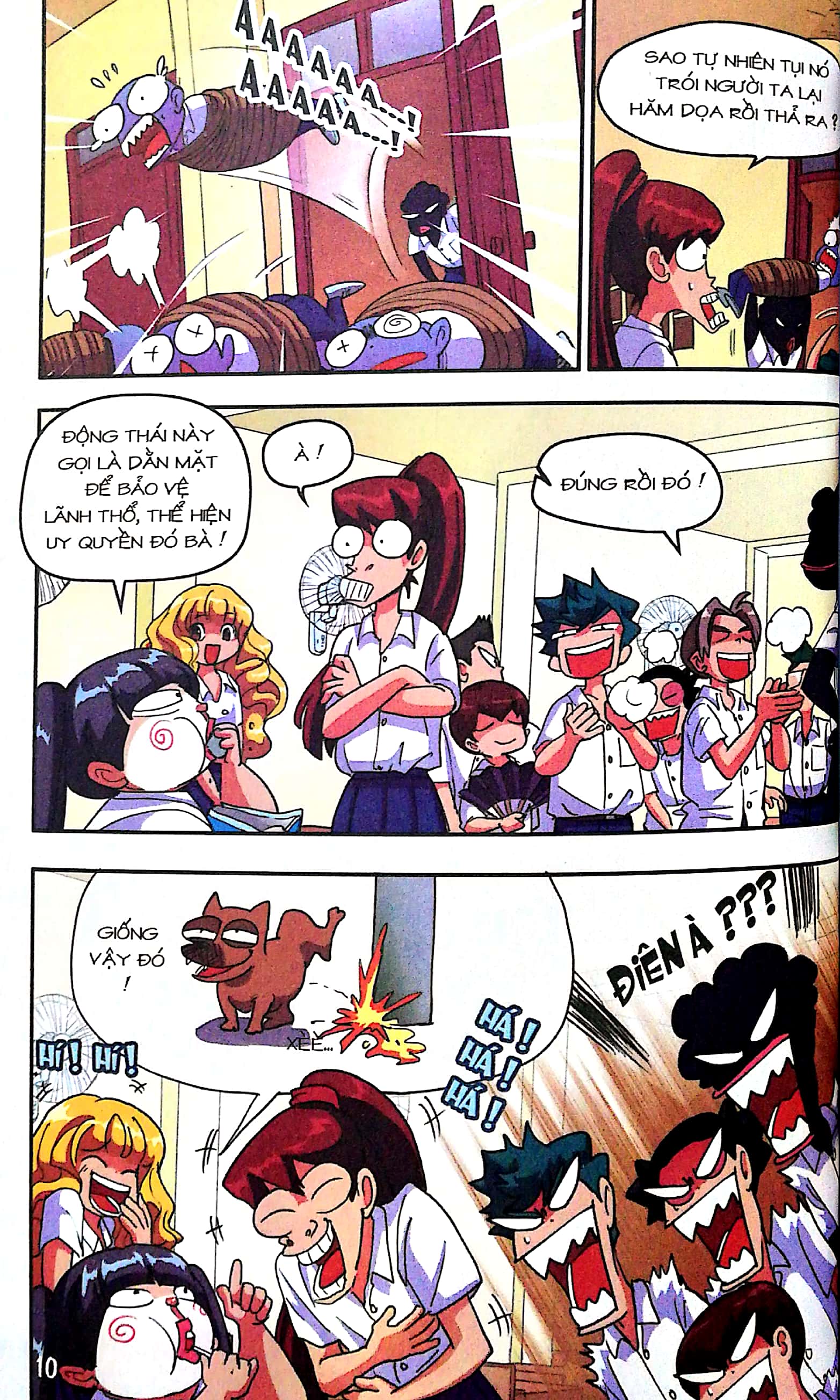 bộ học sinh chân kinh - tập 11: va lung tung - Ảnh 9