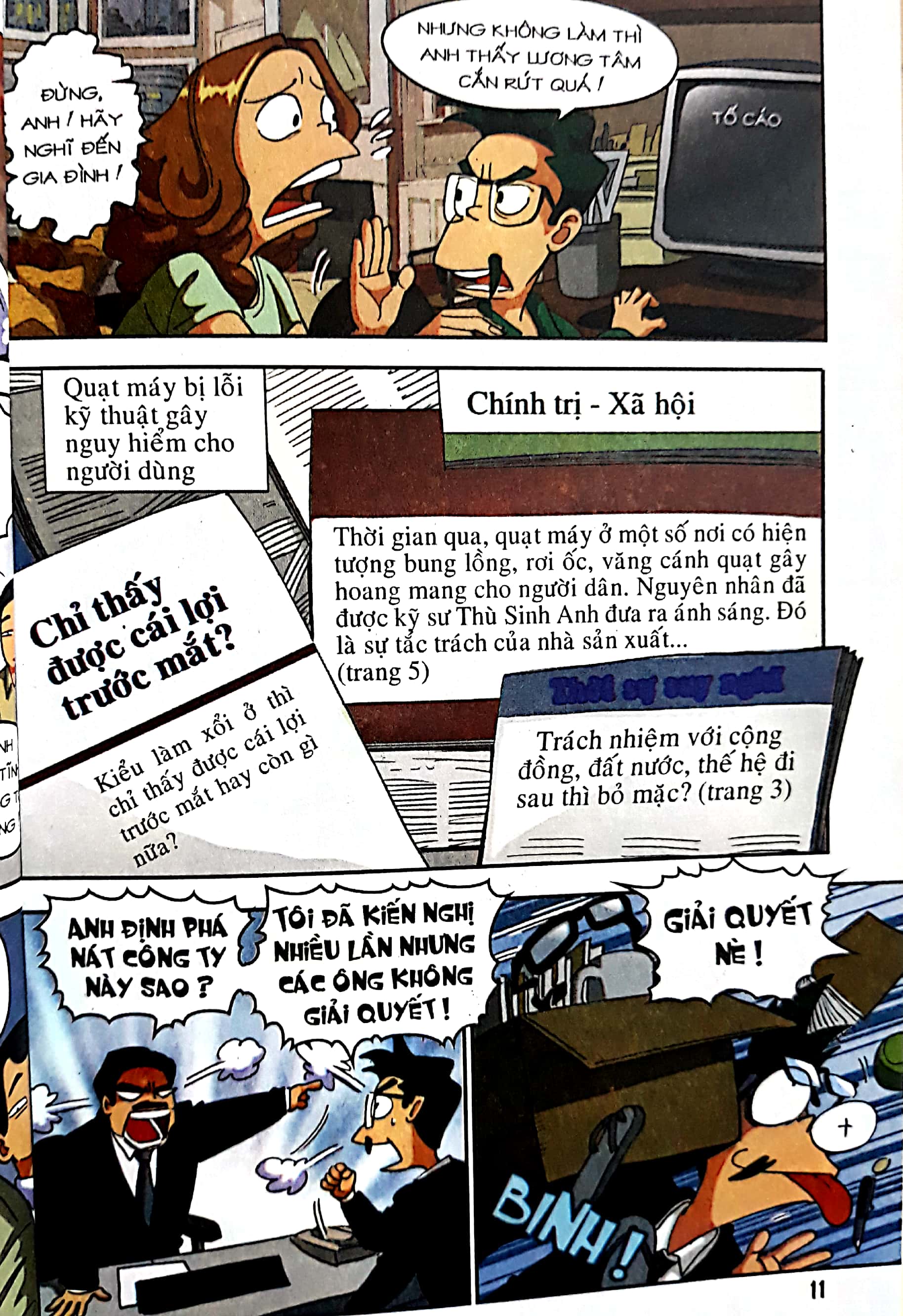 bộ học sinh chân kinh - tập 12 - xin thề em nói thật - Ảnh 11