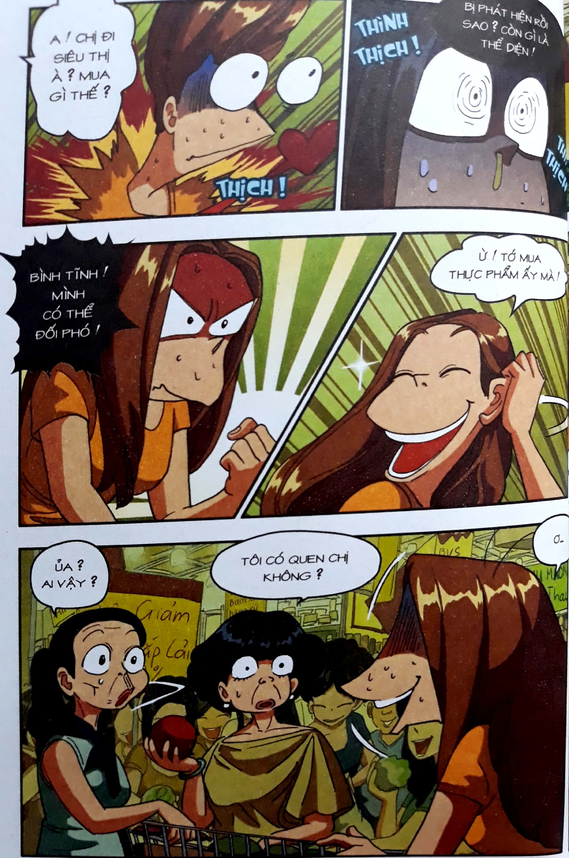 bộ học sinh chân kinh - tập 12 - xin thề em nói thật - Ảnh 6