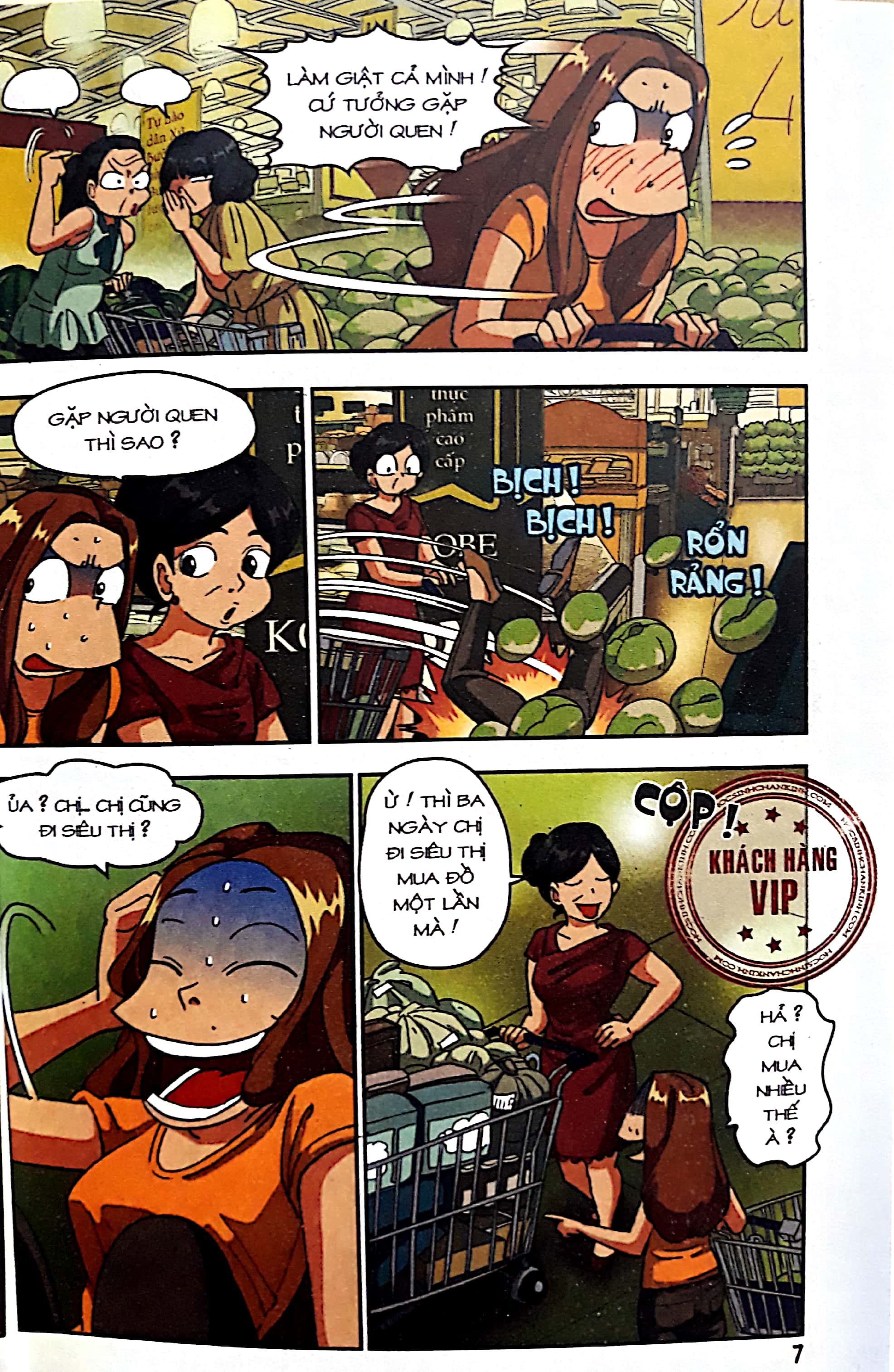 bộ học sinh chân kinh - tập 12 - xin thề em nói thật - Ảnh 7