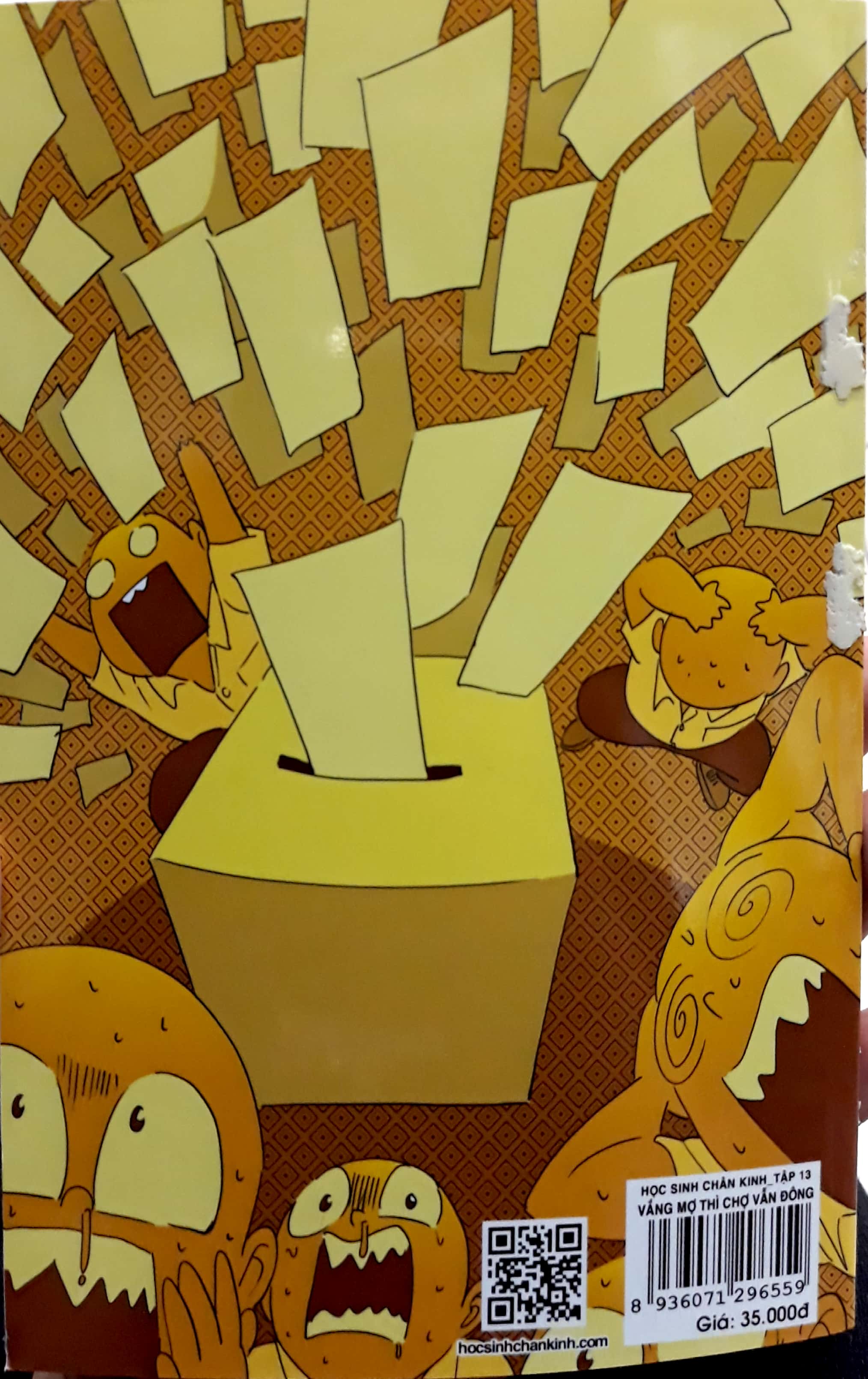 bộ học sinh chân kinh - tập 13 - vắng mợ thì chợ vẫn đông - Ảnh 2