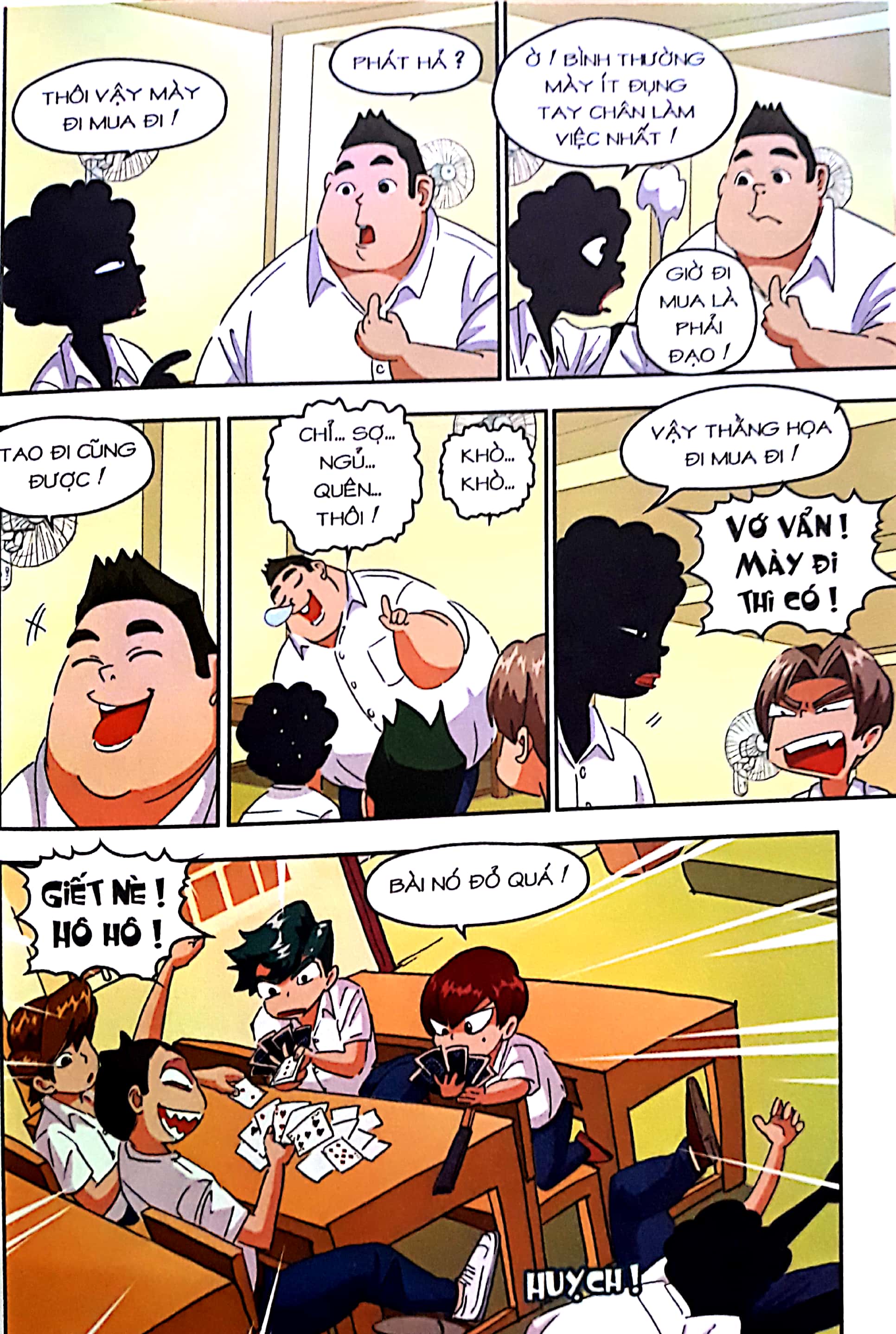 bộ học sinh chân kinh - tập 13 - vắng mợ thì chợ vẫn đông - Ảnh 8