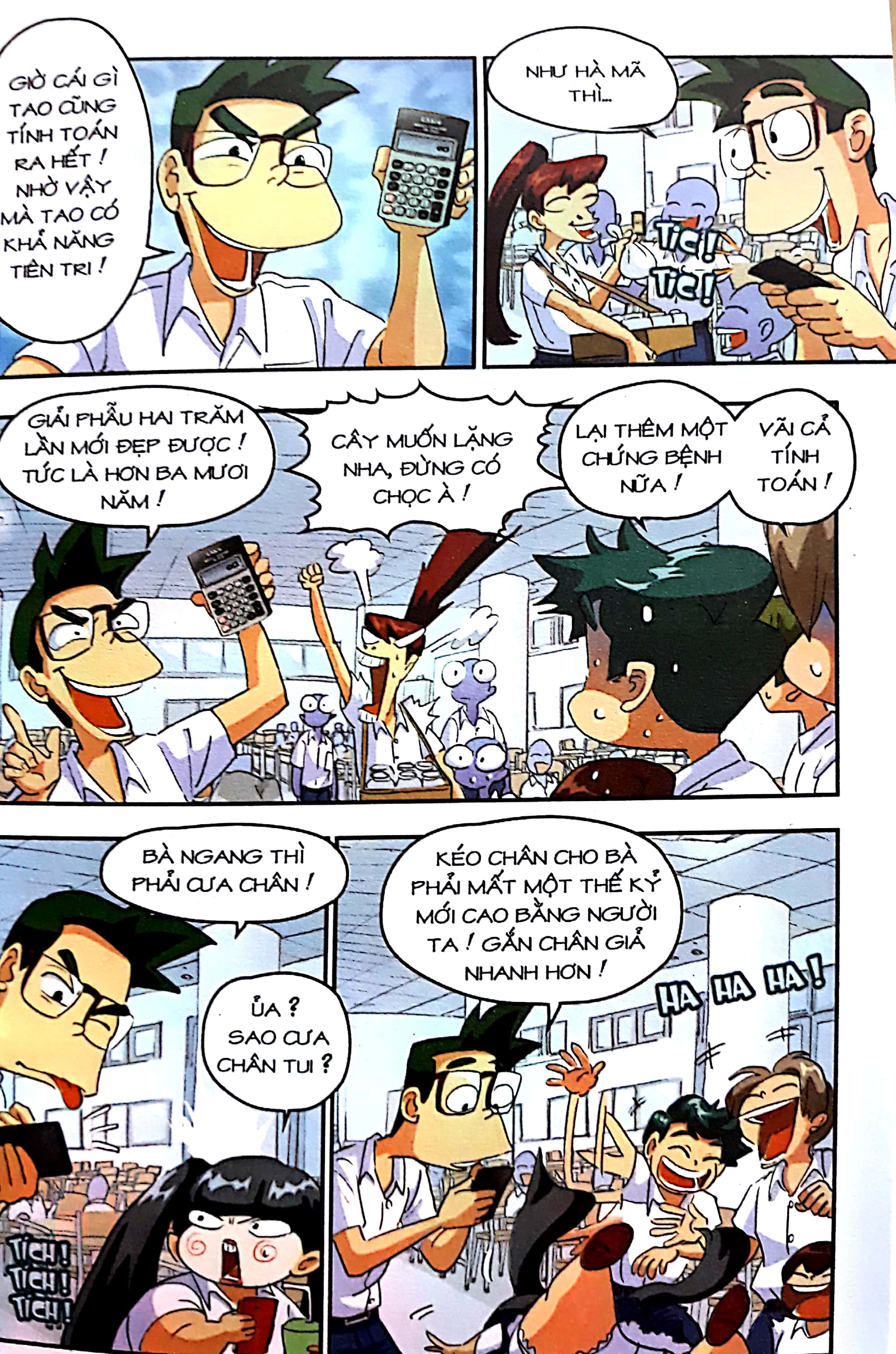 bộ học sinh chân kinh - tập 15 - trâu tuyệt luân - Ảnh 10