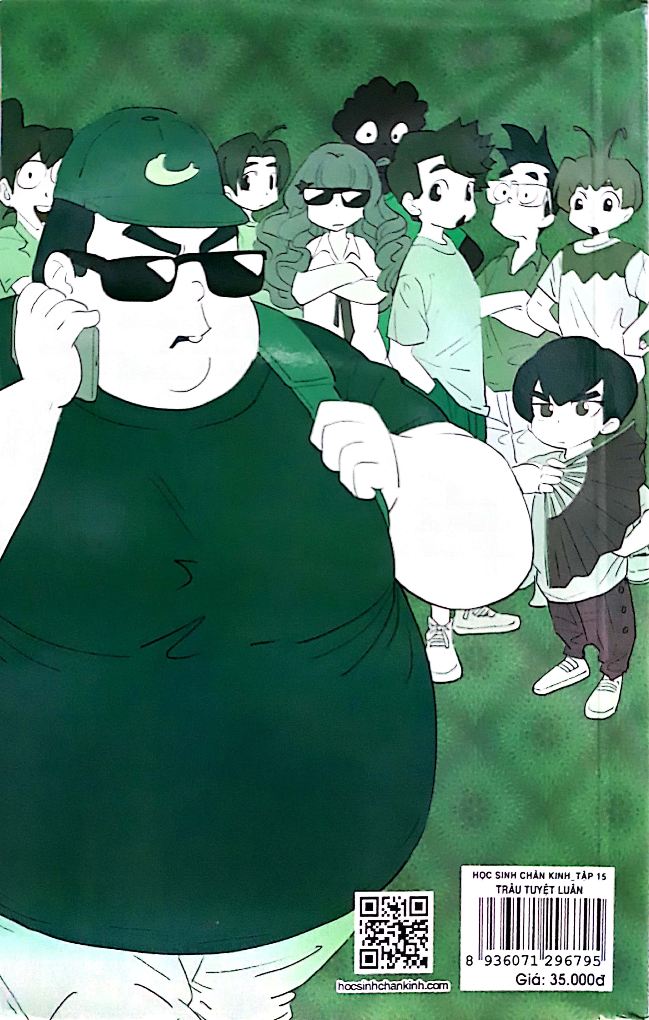 bộ học sinh chân kinh - tập 15 - trâu tuyệt luân - Ảnh 2