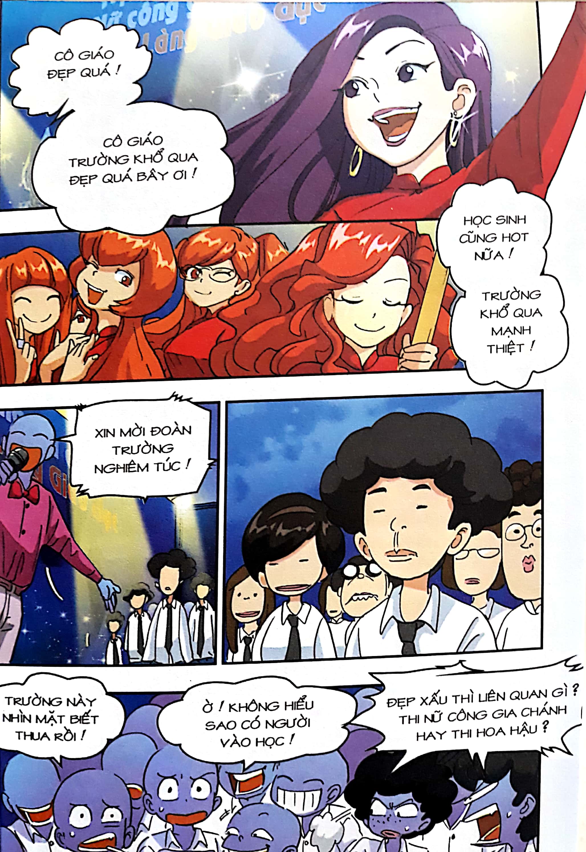 bộ học sinh chân kinh - tập 15 - trâu tuyệt luân - Ảnh 4