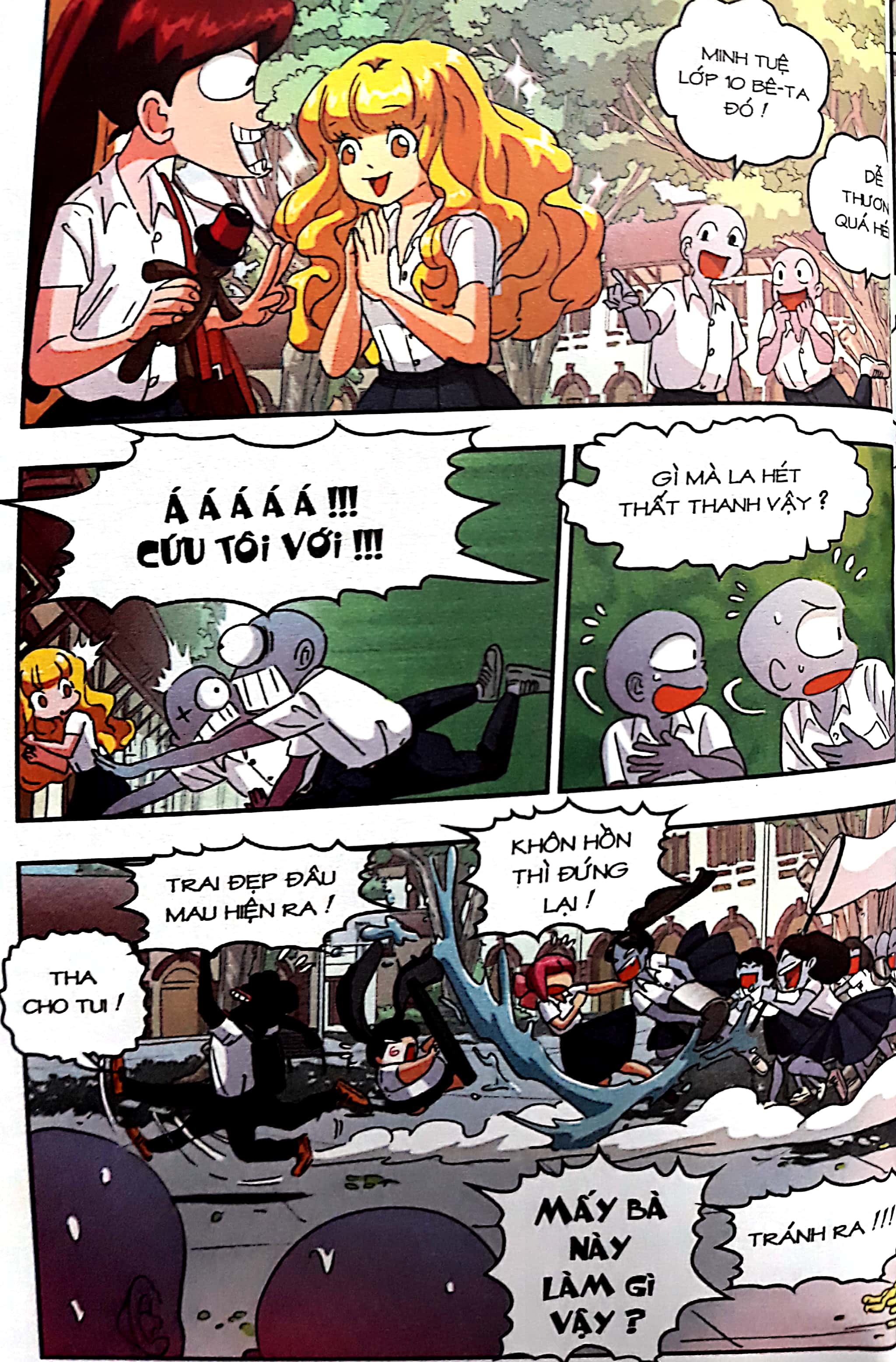 bộ học sinh chân kinh - tập 15 - trâu tuyệt luân - Ảnh 5