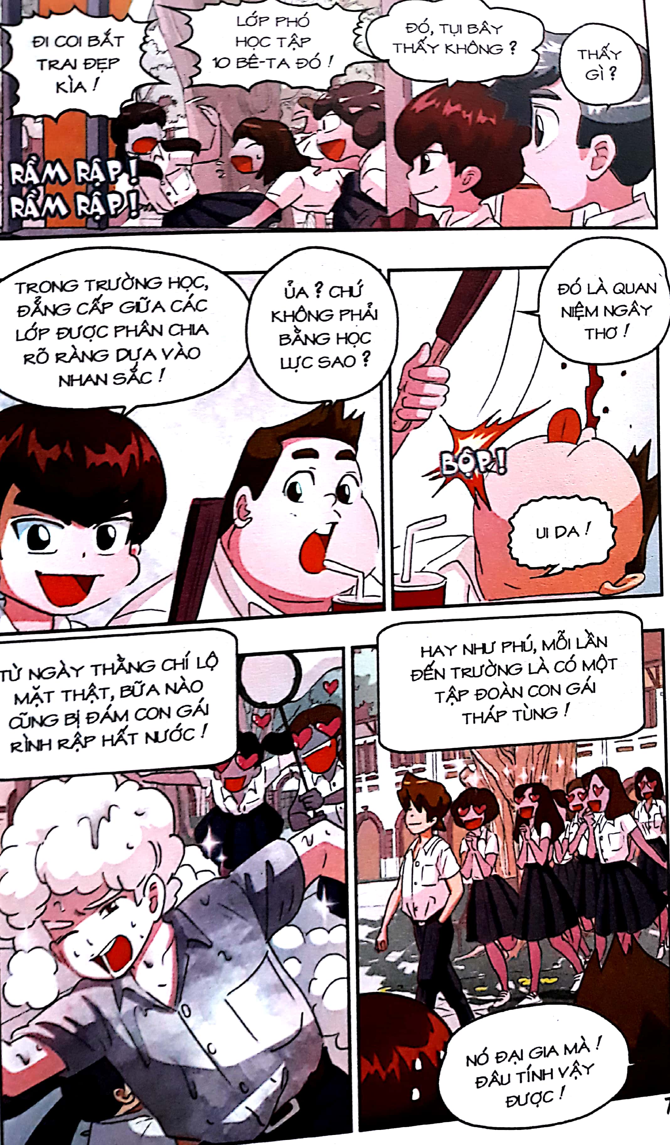 bộ học sinh chân kinh - tập 15 - trâu tuyệt luân - Ảnh 6