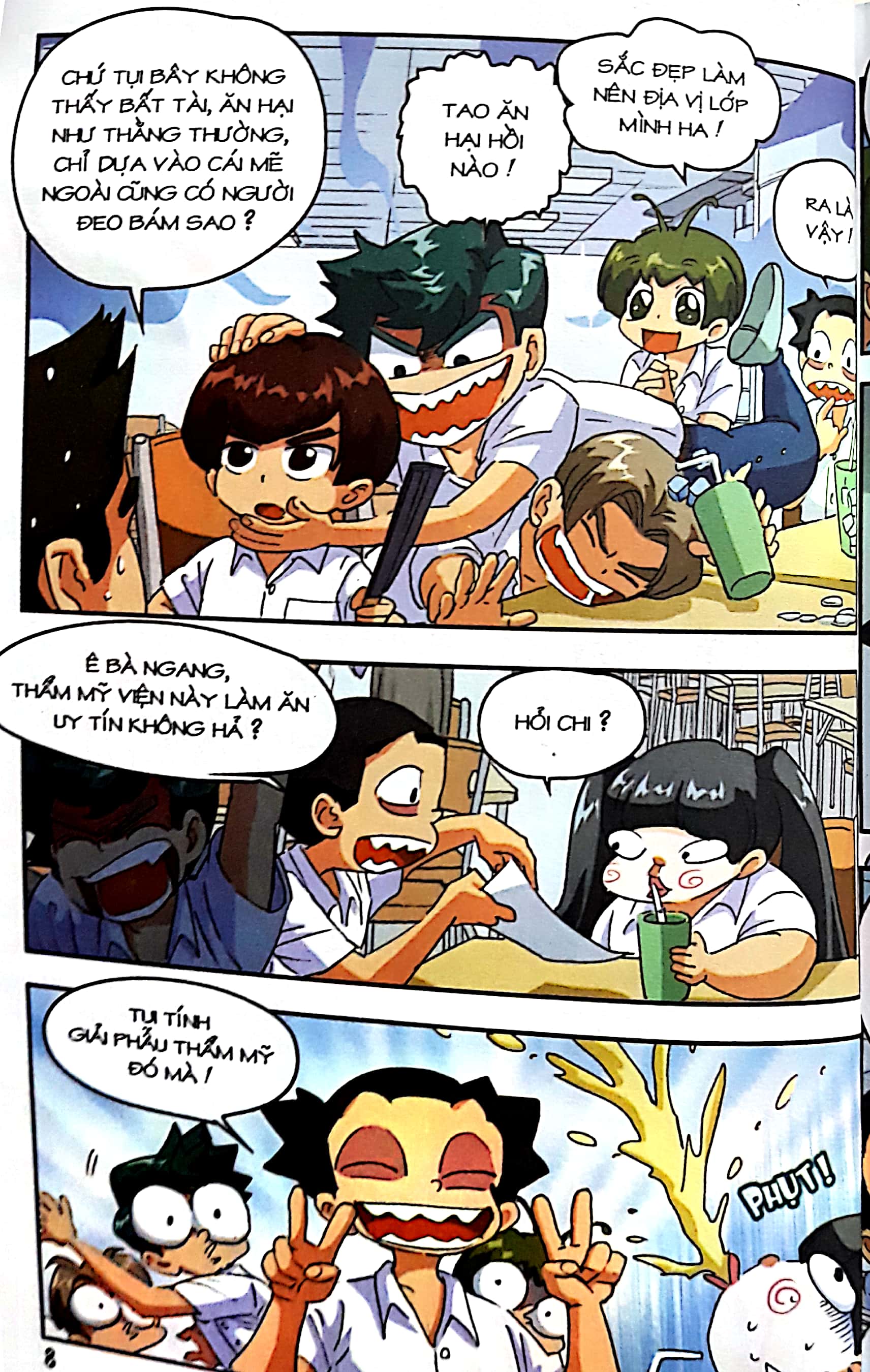 bộ học sinh chân kinh - tập 15 - trâu tuyệt luân - Ảnh 7