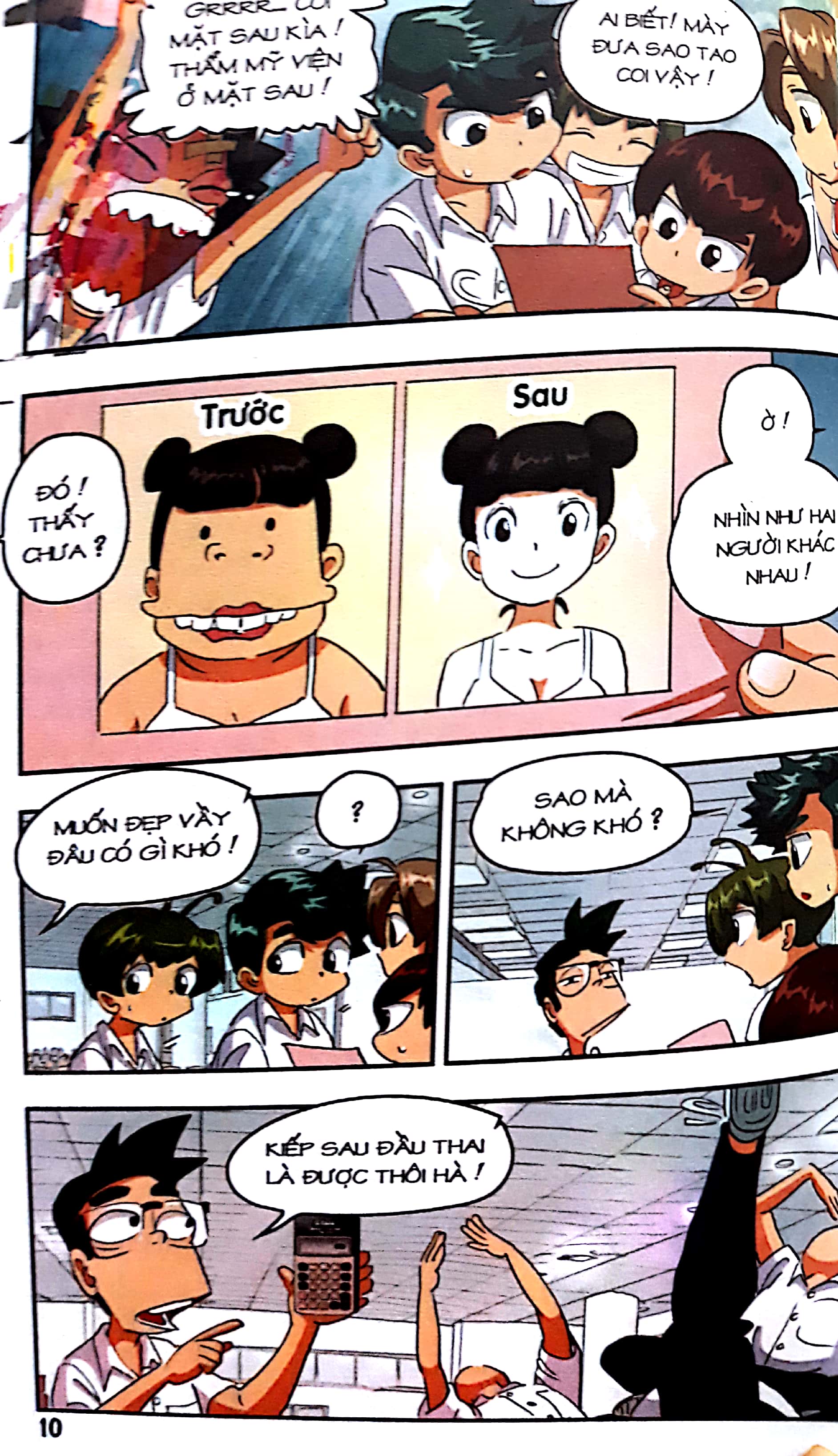 bộ học sinh chân kinh - tập 15 - trâu tuyệt luân - Ảnh 9