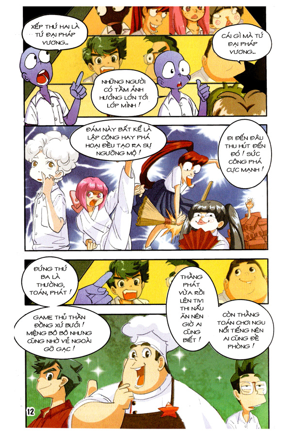 bộ học sinh chân kinh - tập 18: thầm nhưng không kín - Ảnh 11