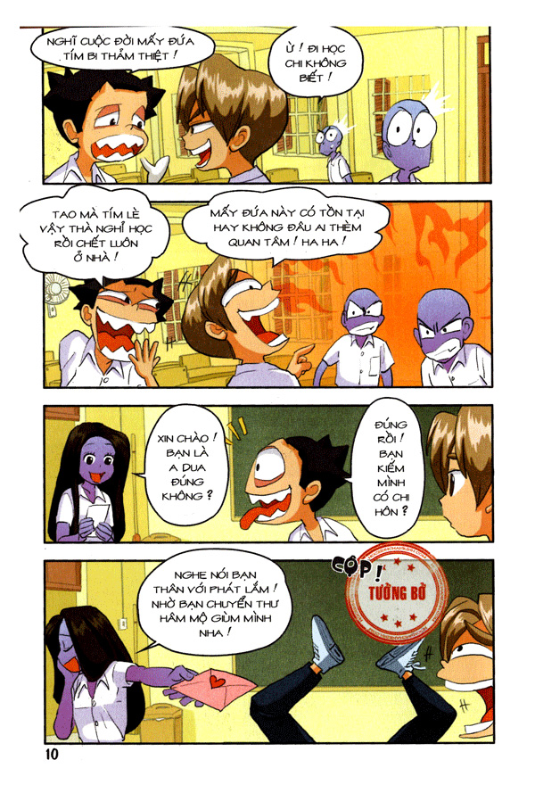 bộ học sinh chân kinh - tập 18: thầm nhưng không kín - Ảnh 9