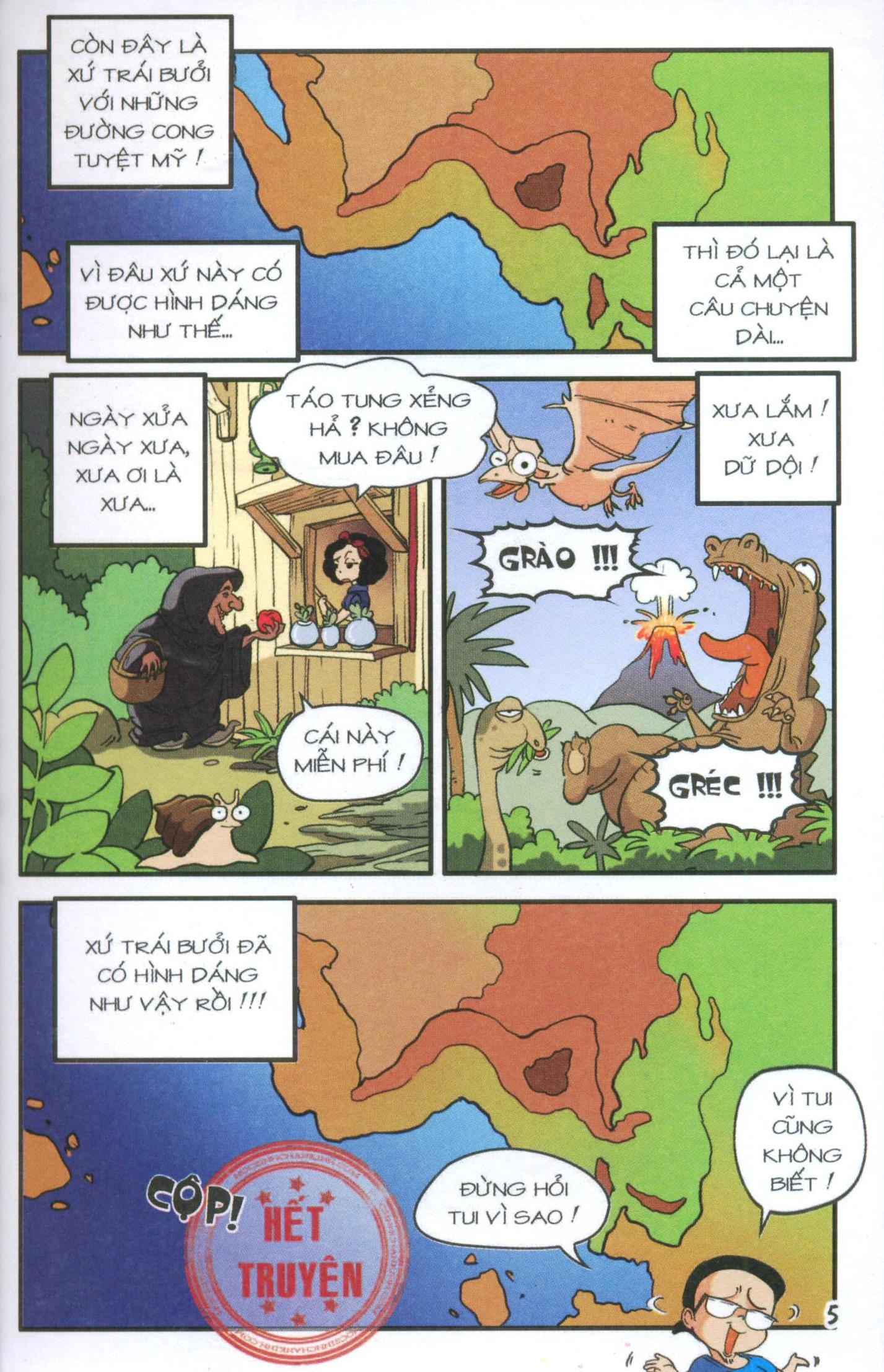 bộ học sinh chân kinh - tập 2 - ăn hành trong tủ gạo - Ảnh 4