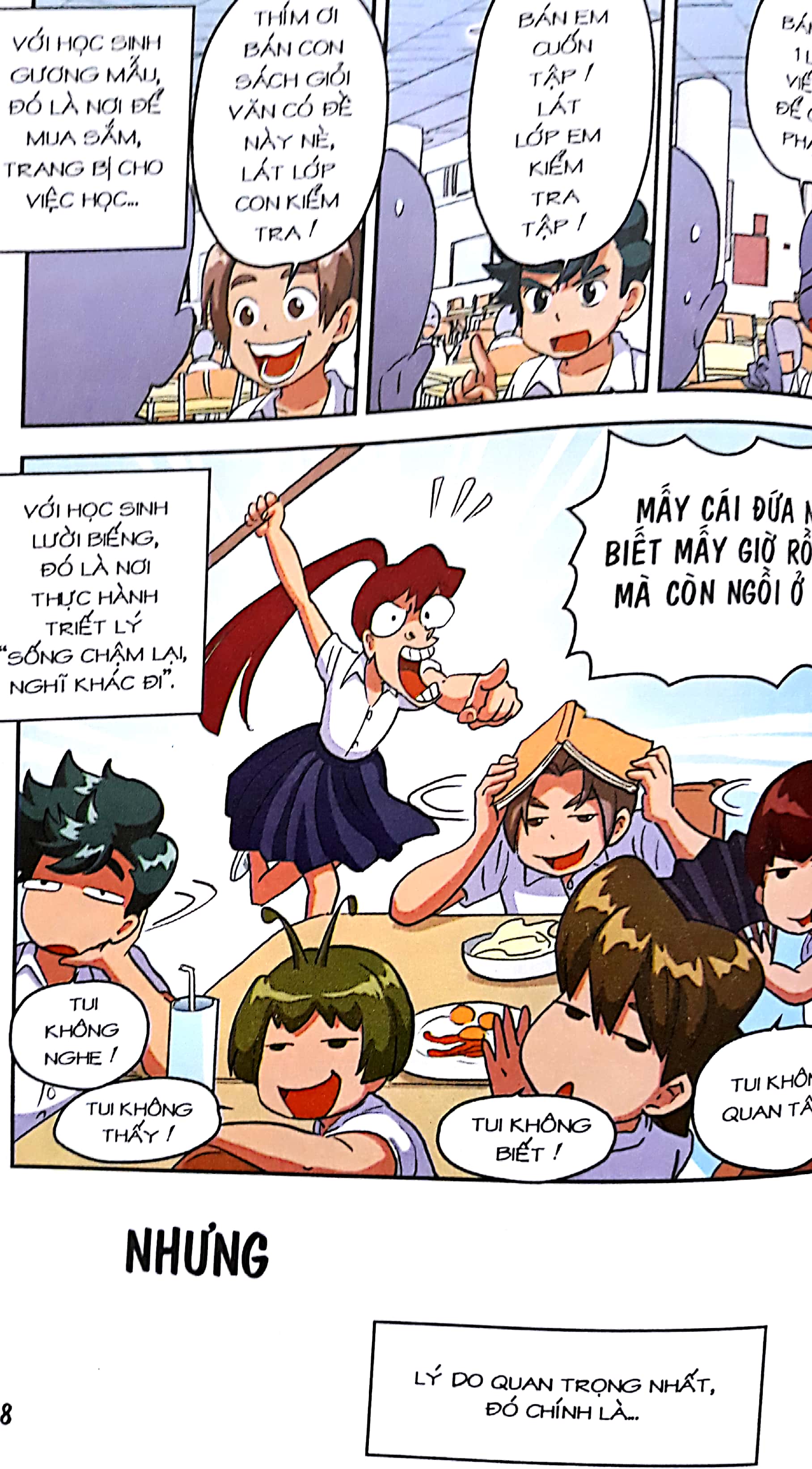 bộ học sinh chân kinh - tập 21: trung đội bê ta - Ảnh 6