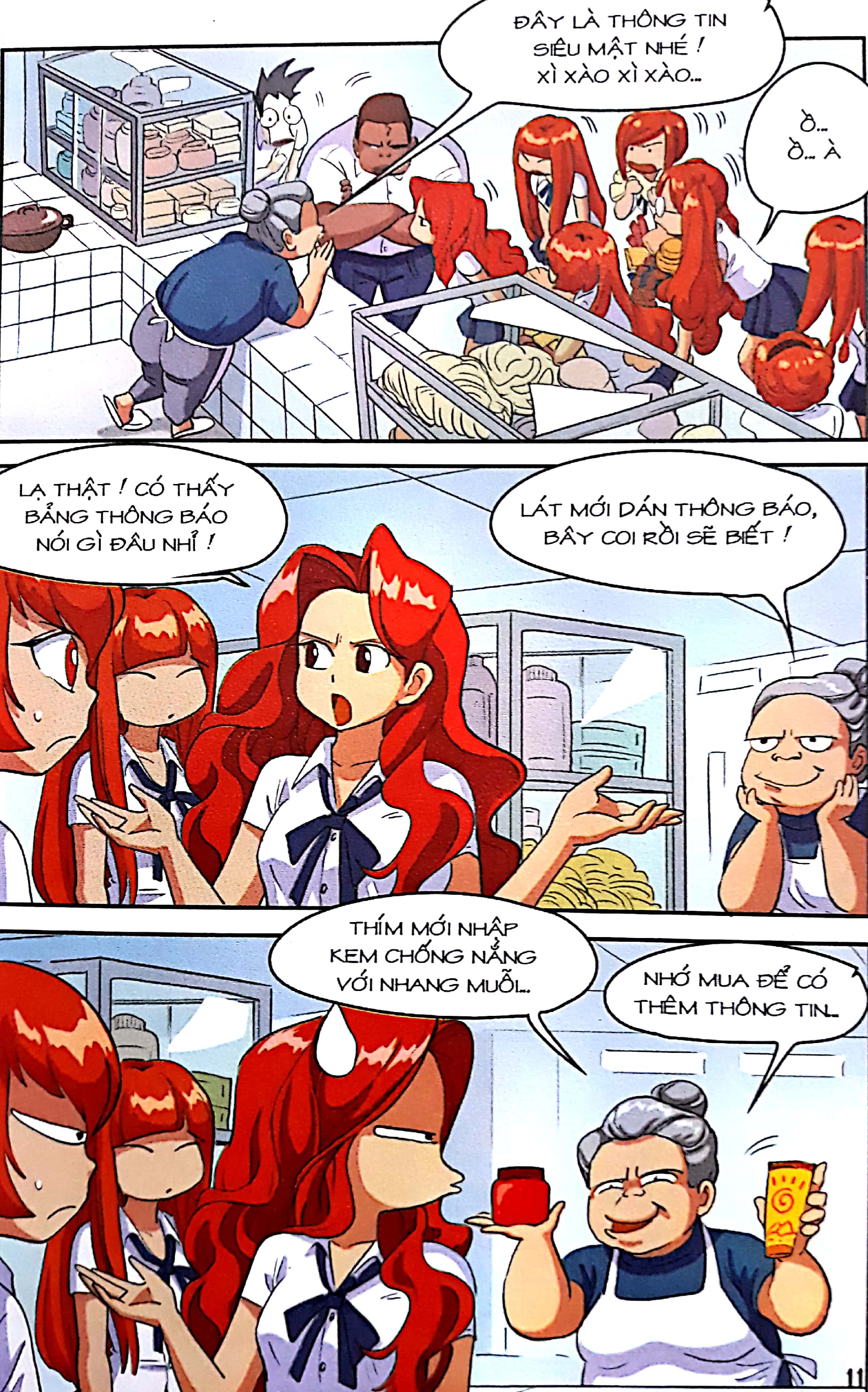 bộ học sinh chân kinh - tập 21: trung đội bê ta - Ảnh 9