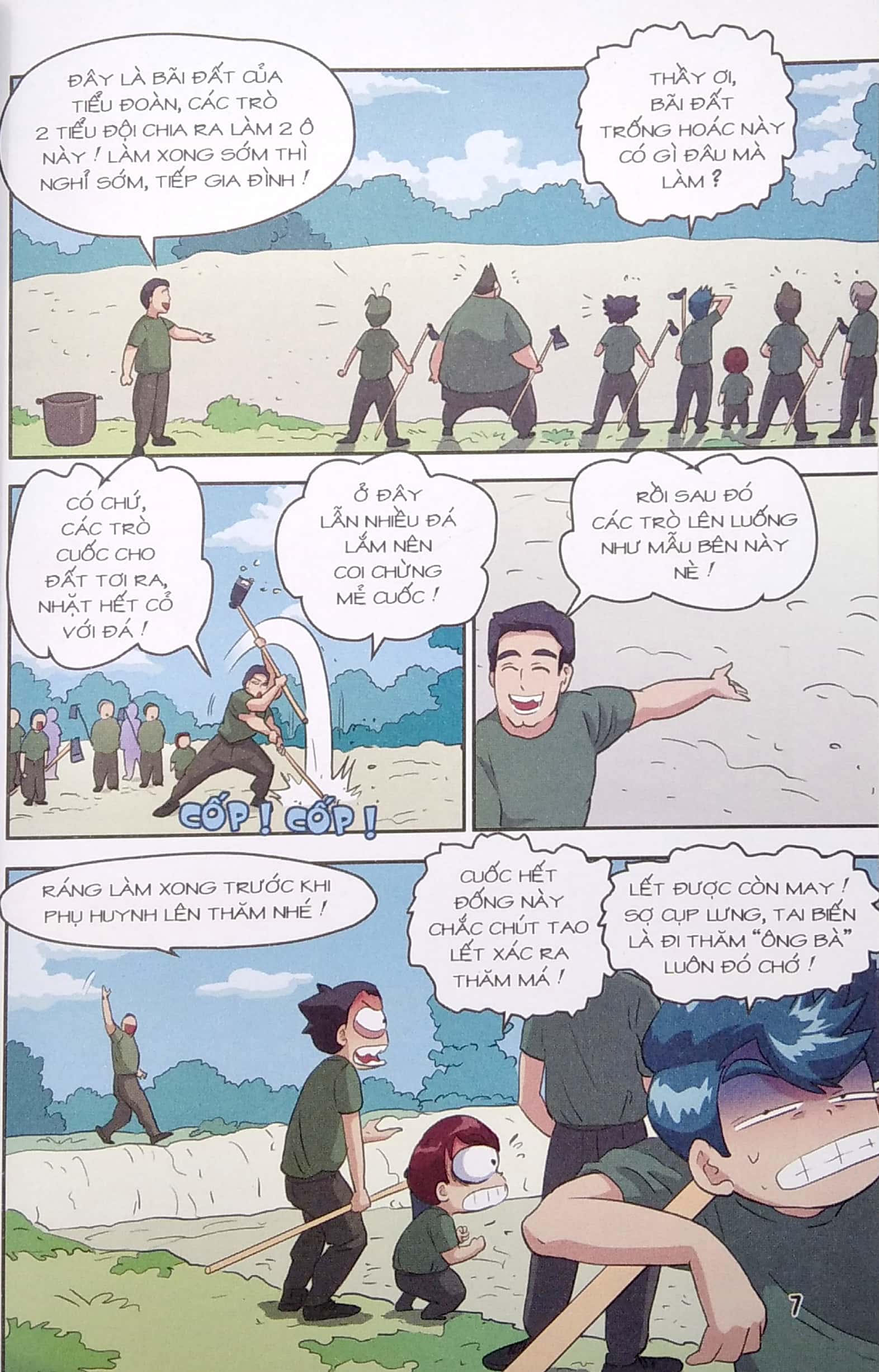 bộ học sinh chân kinh - tập 22: trung đội bê ta (phần 2) - Ảnh 4