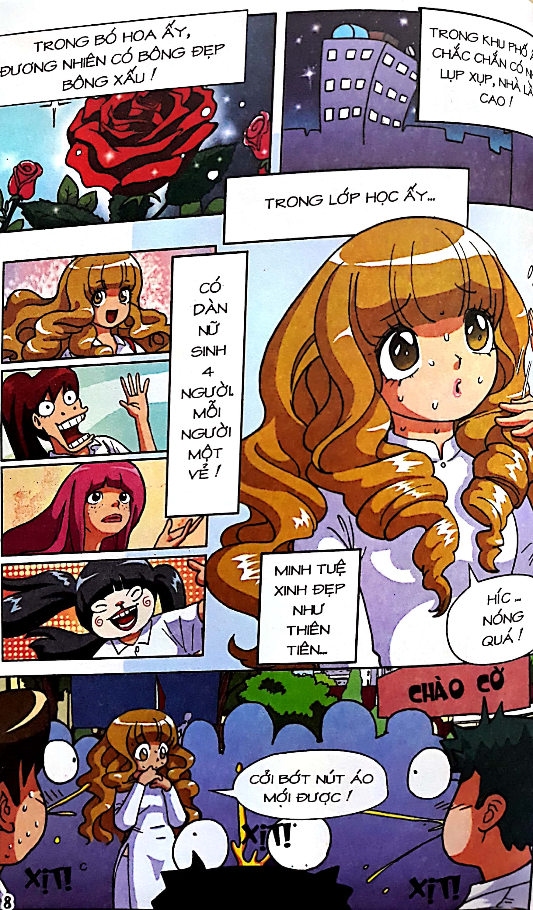 bộ học sinh chân kinh - tập 3: gót hồng lên ngôi - Ảnh 5