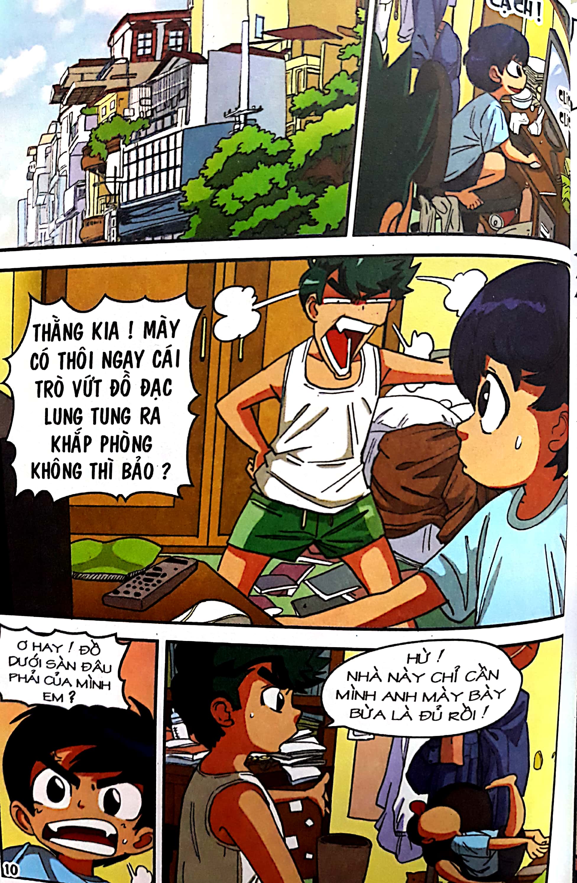 bộ học sinh chân kinh - tập 4: mạnh ai nấy xả - Ảnh 11