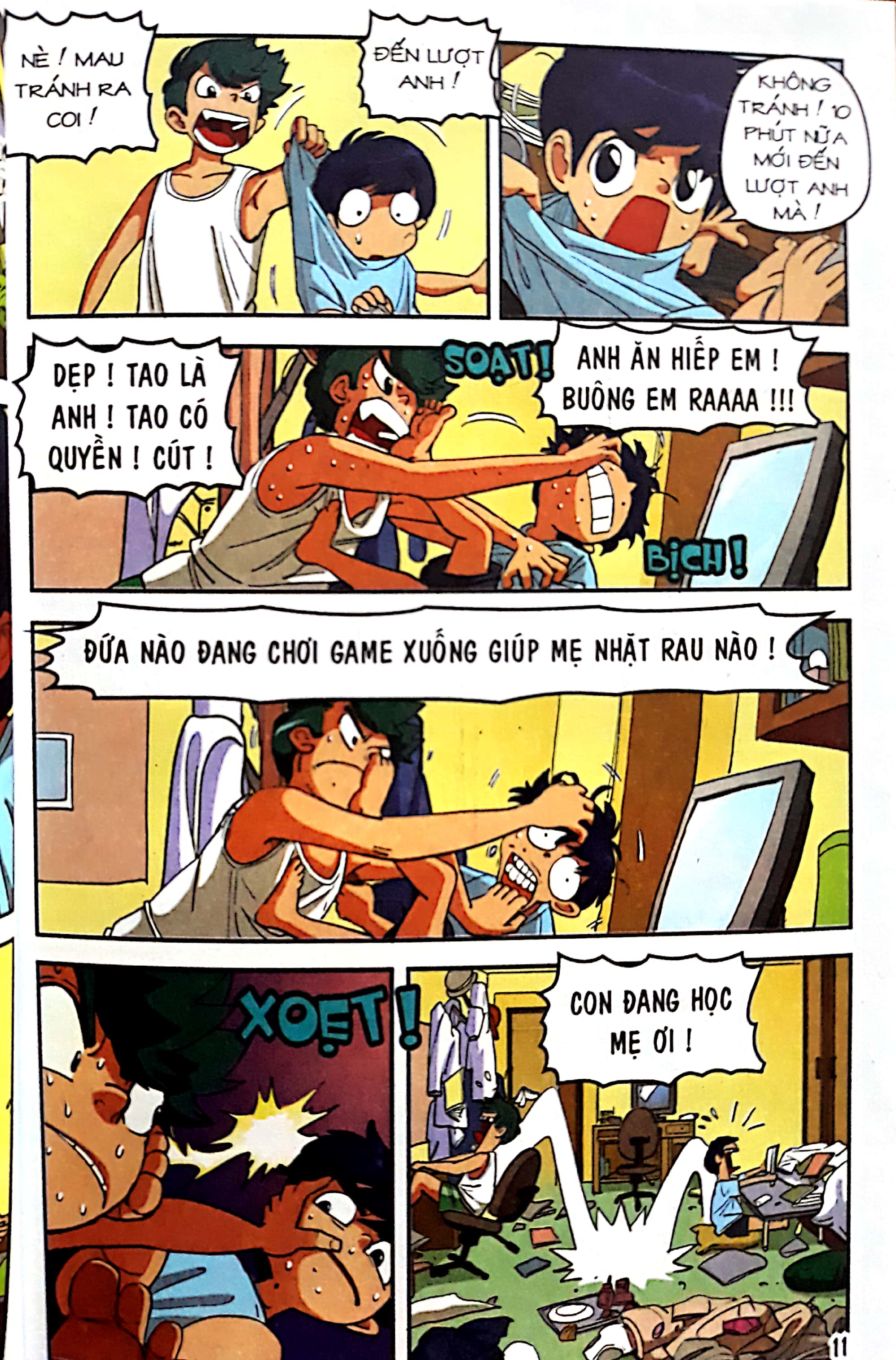 bộ học sinh chân kinh - tập 4: mạnh ai nấy xả - Ảnh 12