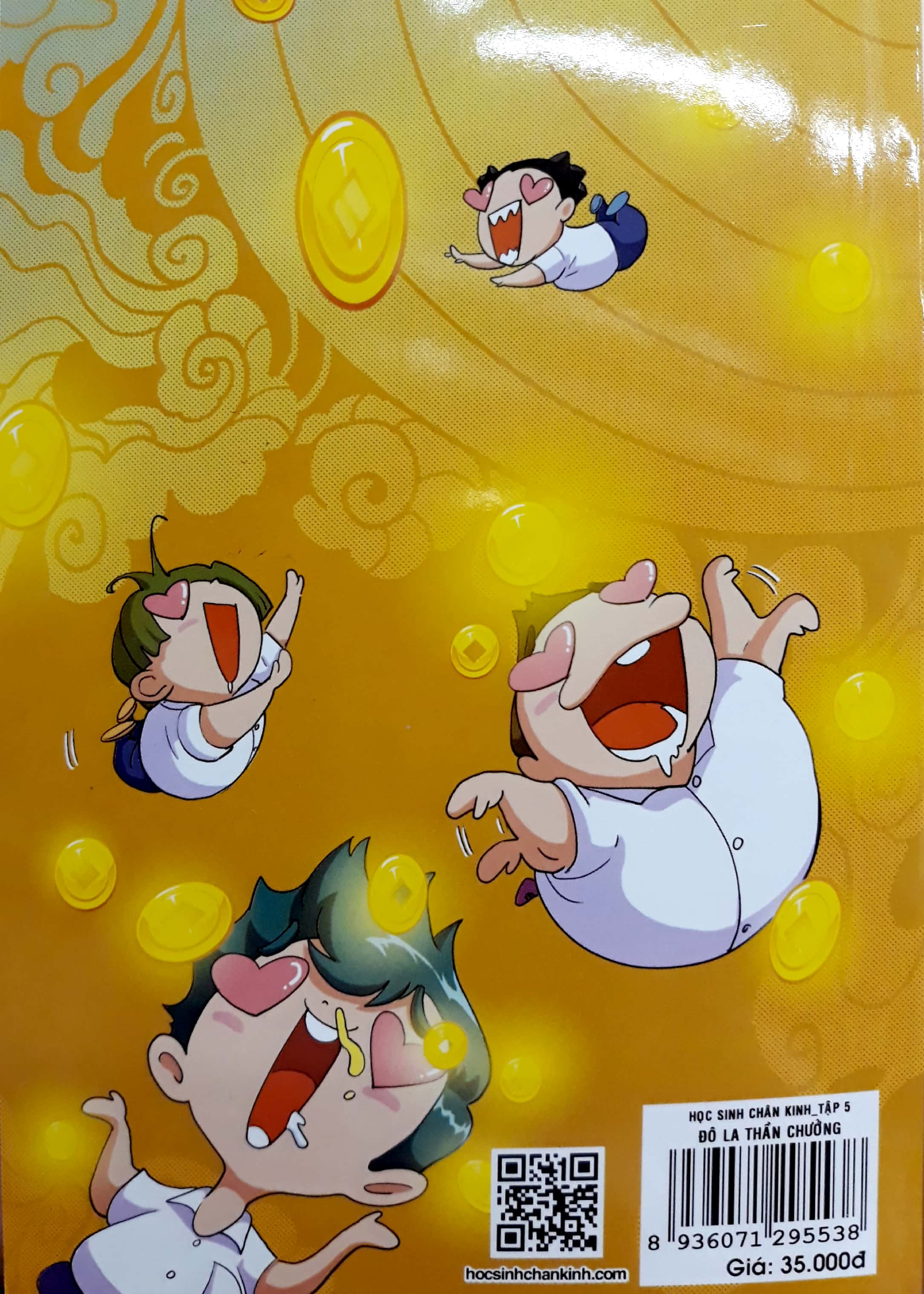 bộ học sinh chân kinh - tập 5: đô la thần chưởng - Ảnh 2