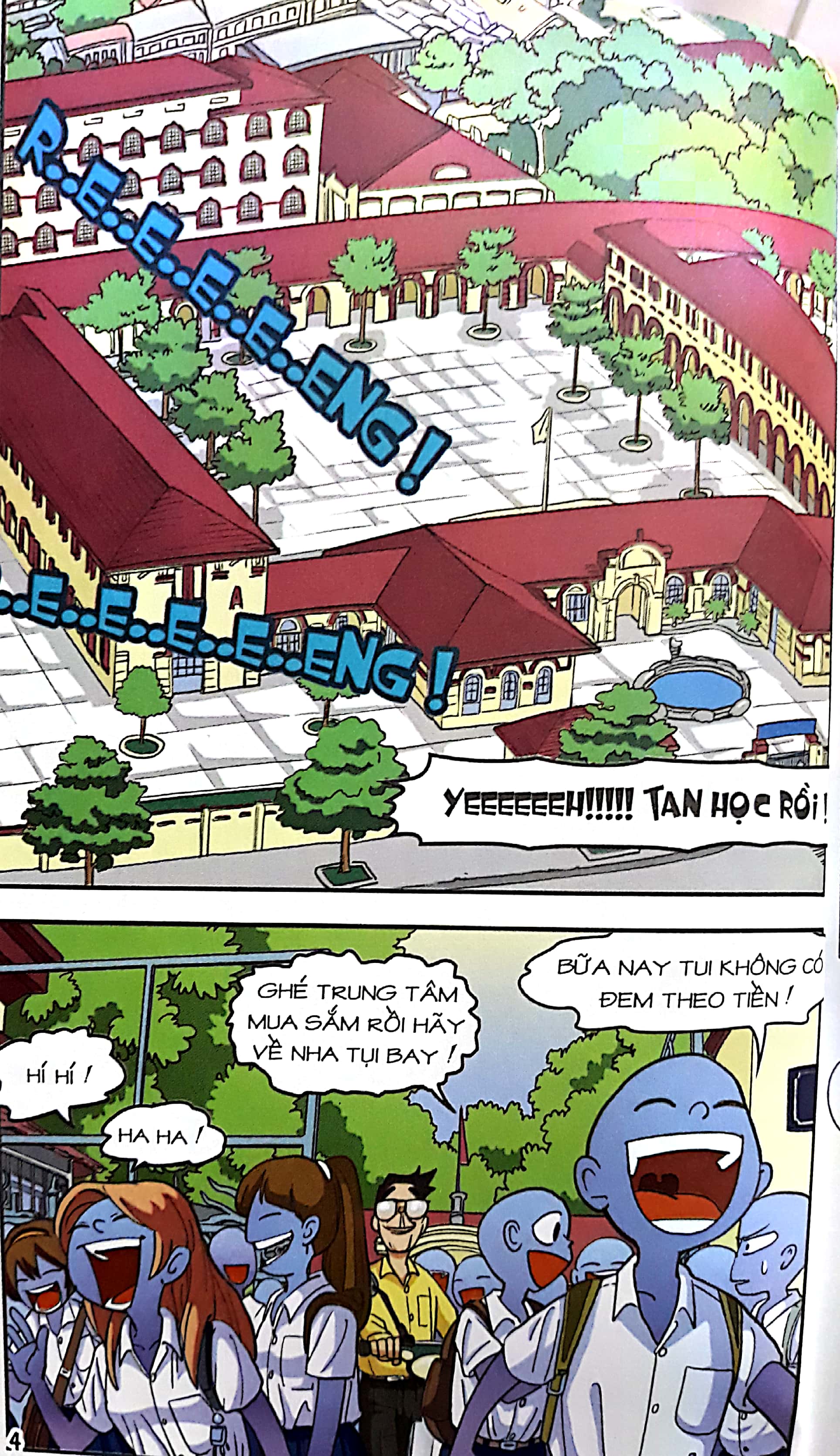 bộ học sinh chân kinh - tập 5: đô la thần chưởng - Ảnh 3