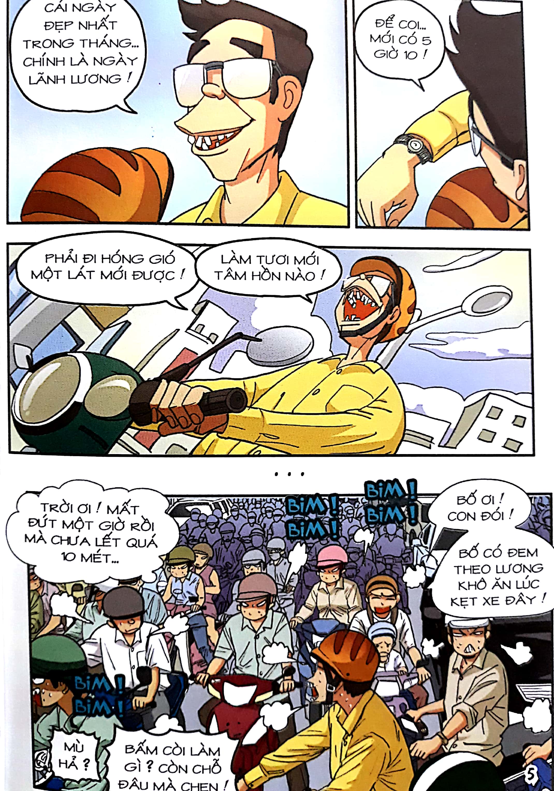 bộ học sinh chân kinh - tập 5: đô la thần chưởng - Ảnh 4