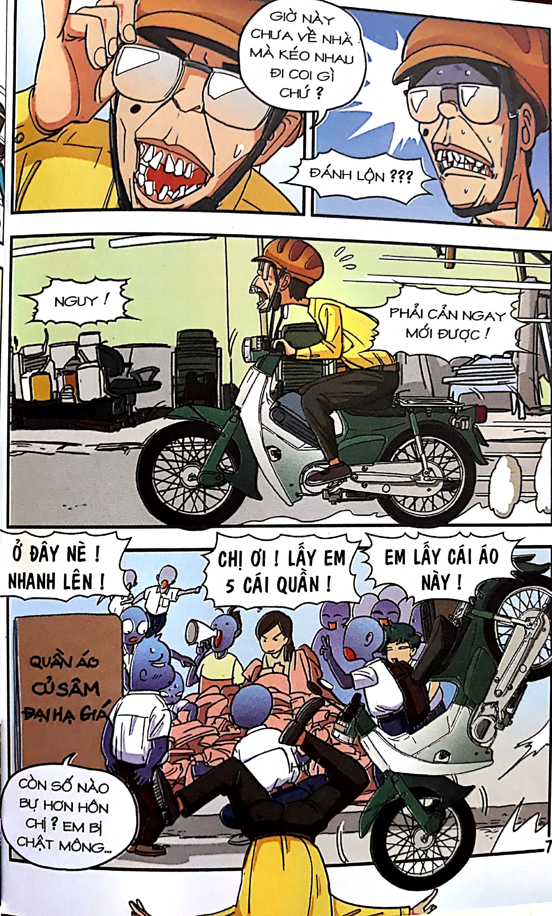 bộ học sinh chân kinh - tập 5: đô la thần chưởng - Ảnh 6