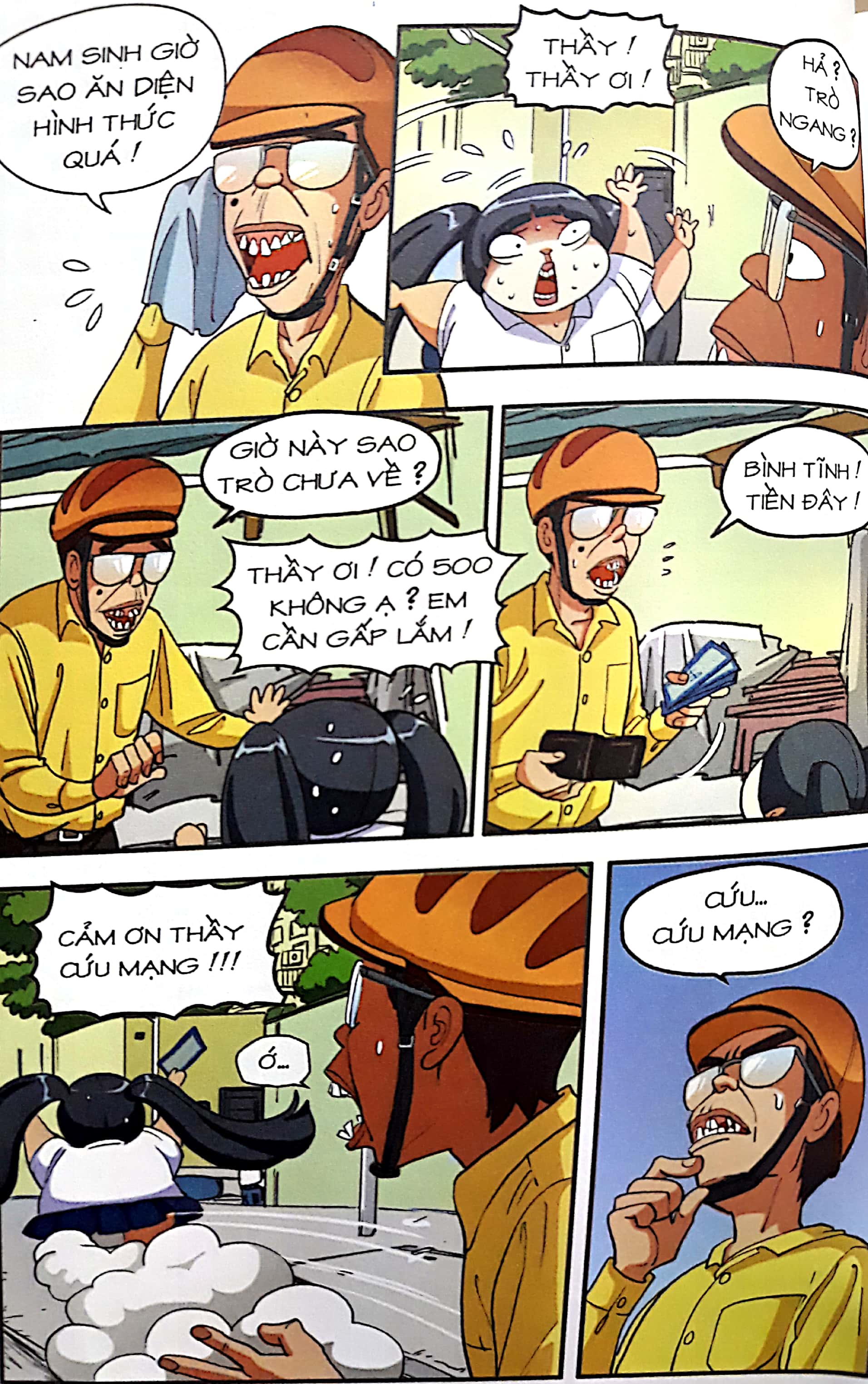 bộ học sinh chân kinh - tập 5: đô la thần chưởng - Ảnh 7