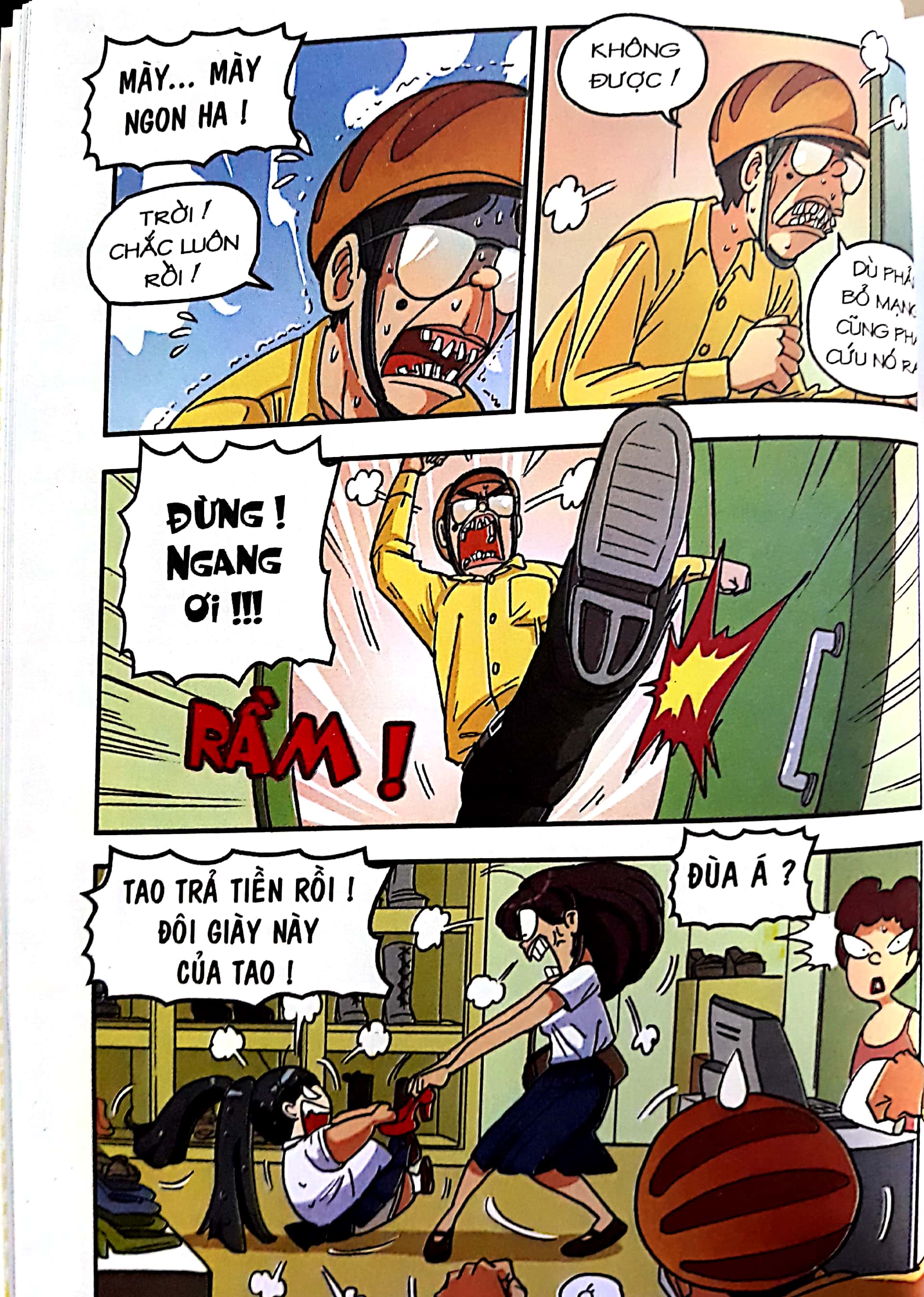 bộ học sinh chân kinh - tập 5: đô la thần chưởng - Ảnh 9