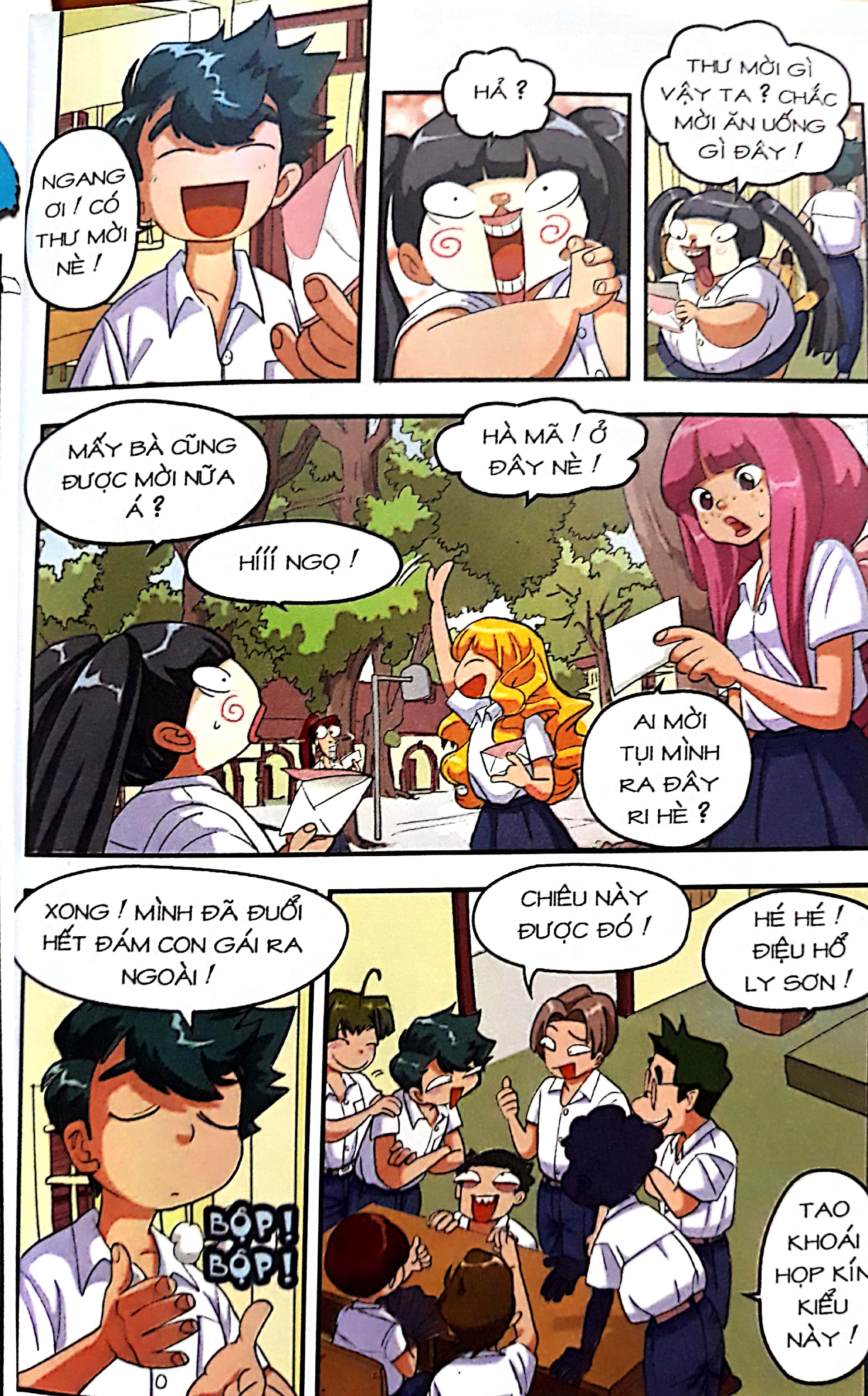 bộ học sinh chân kinh - tập 6: hội khỏe phù mỏ - Ảnh 10