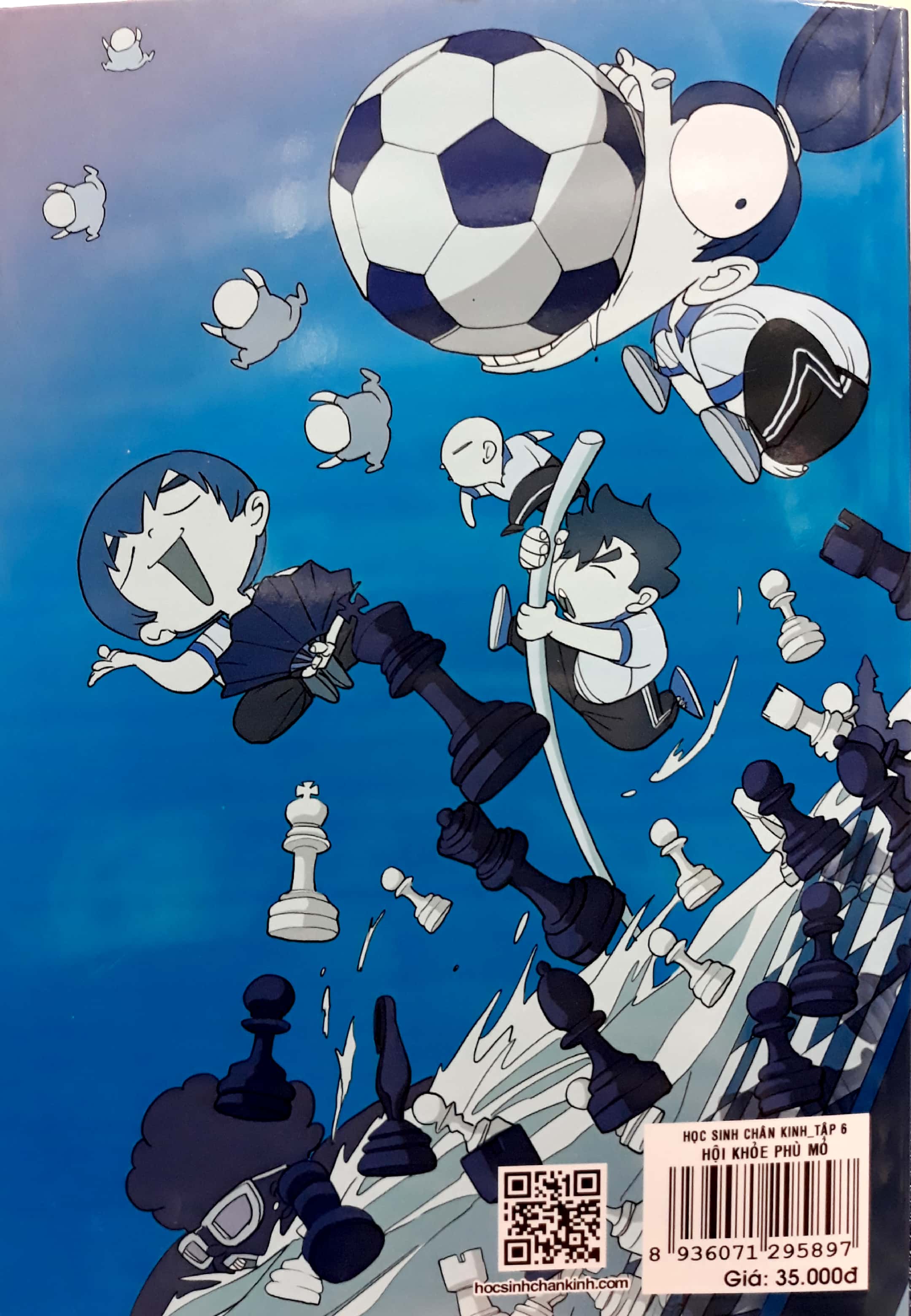 bộ học sinh chân kinh - tập 6: hội khỏe phù mỏ - Ảnh 2