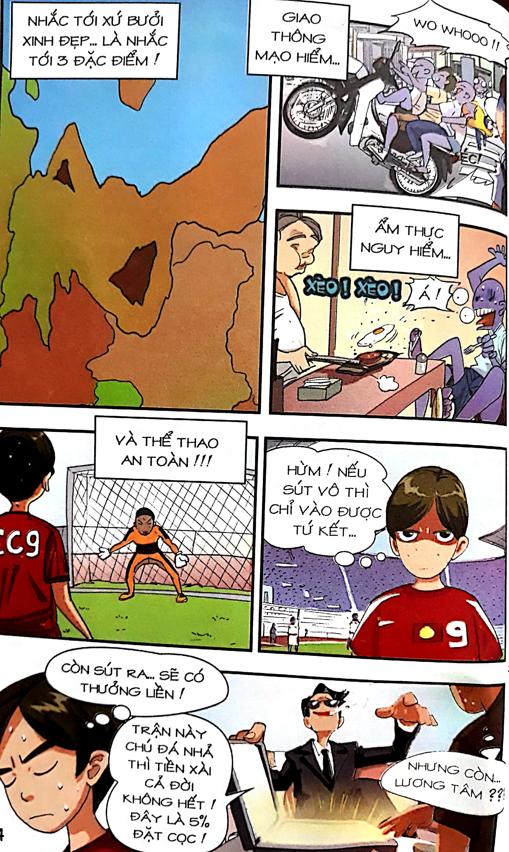 bộ học sinh chân kinh - tập 6: hội khỏe phù mỏ - Ảnh 3