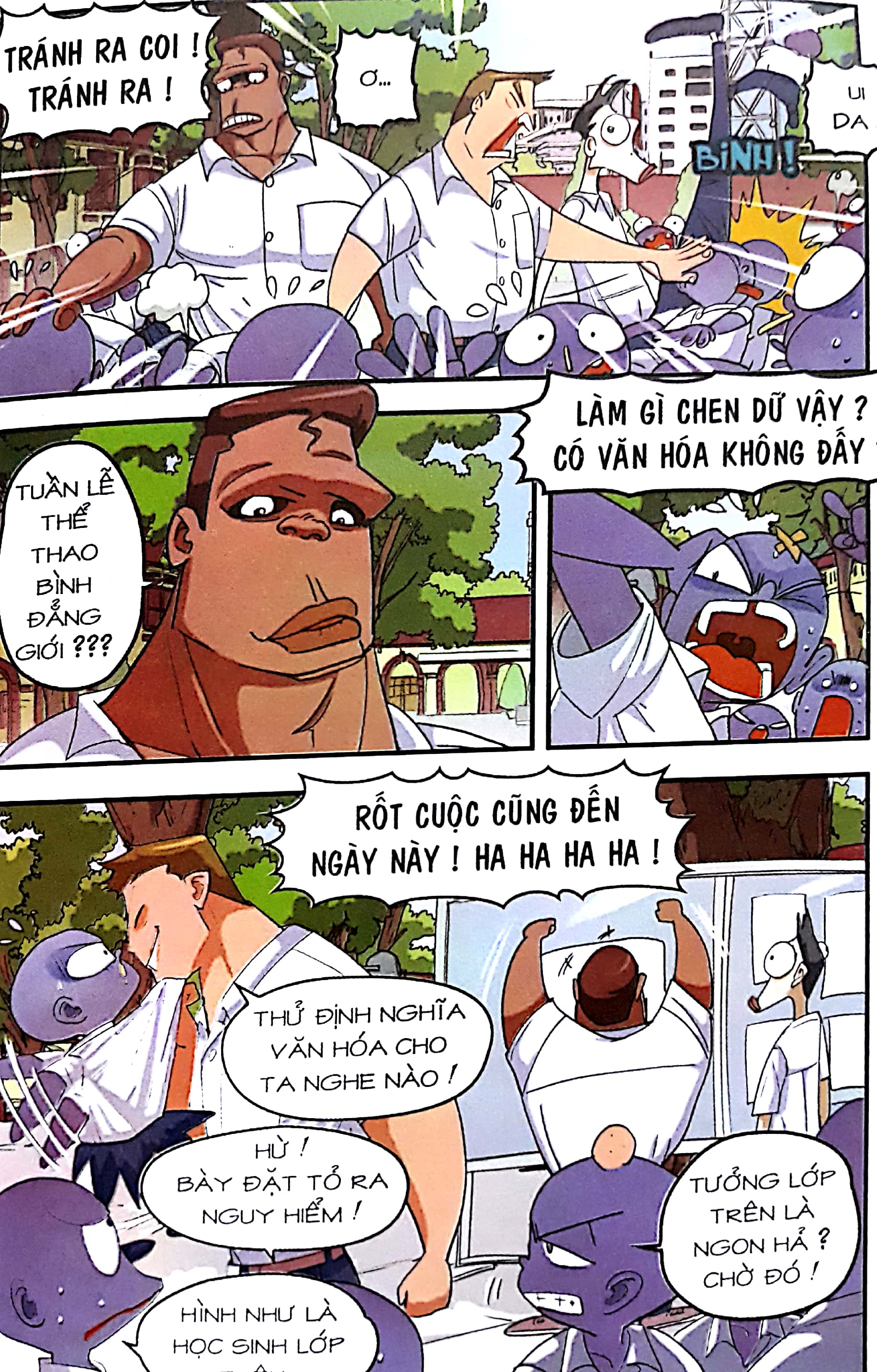 bộ học sinh chân kinh - tập 6: hội khỏe phù mỏ - Ảnh 8