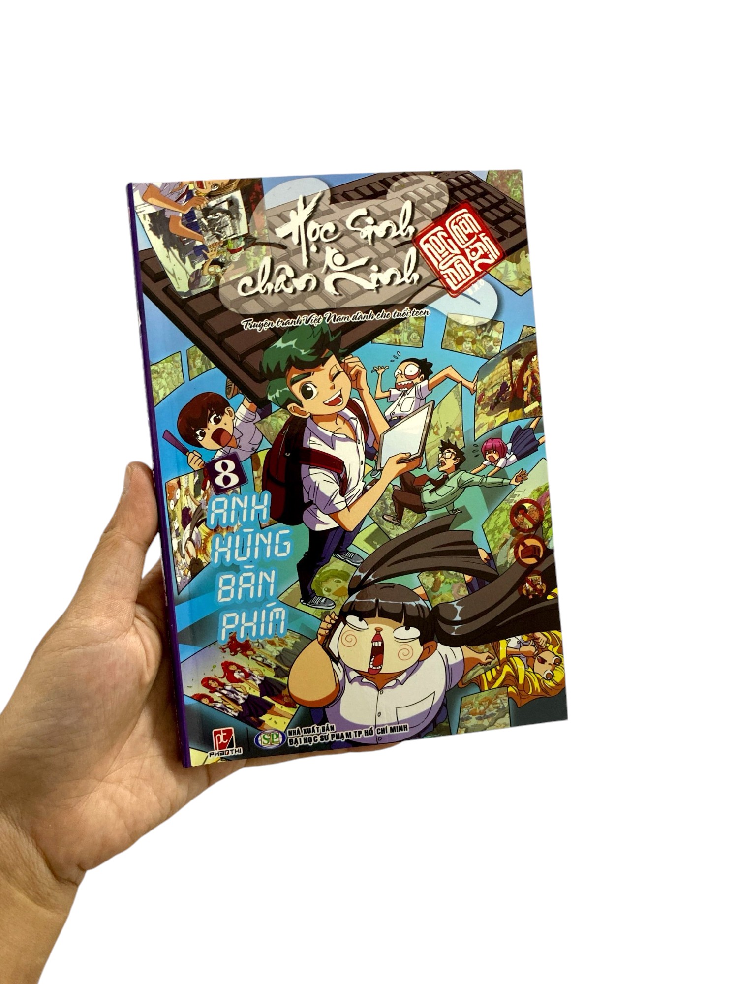 bộ học sinh chân kinh - tập 8: anh hùng bàn phím - Ảnh 8