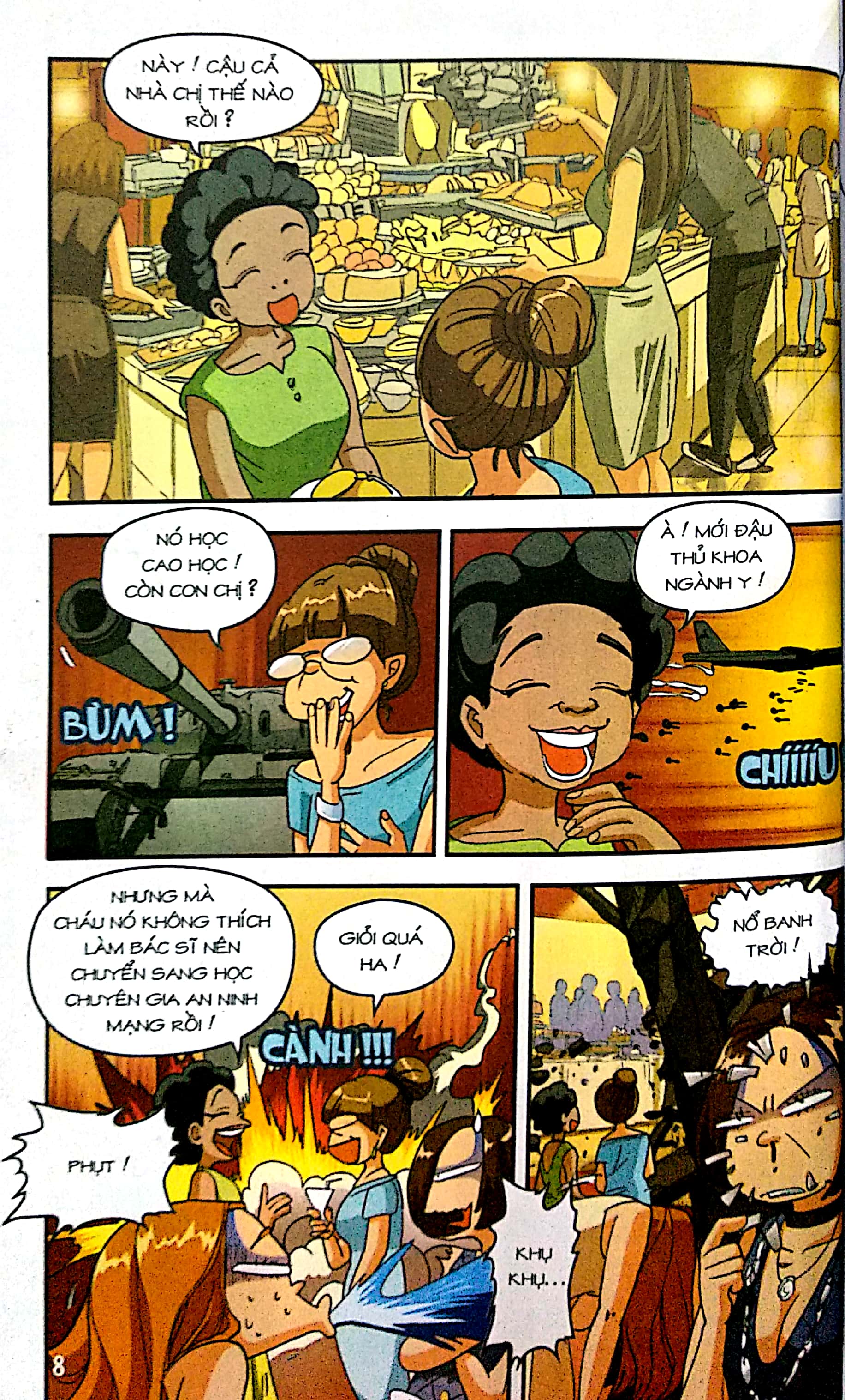 bộ học sinh chân kinh - tập 9: phụ huynh đi bụi - Ảnh 6