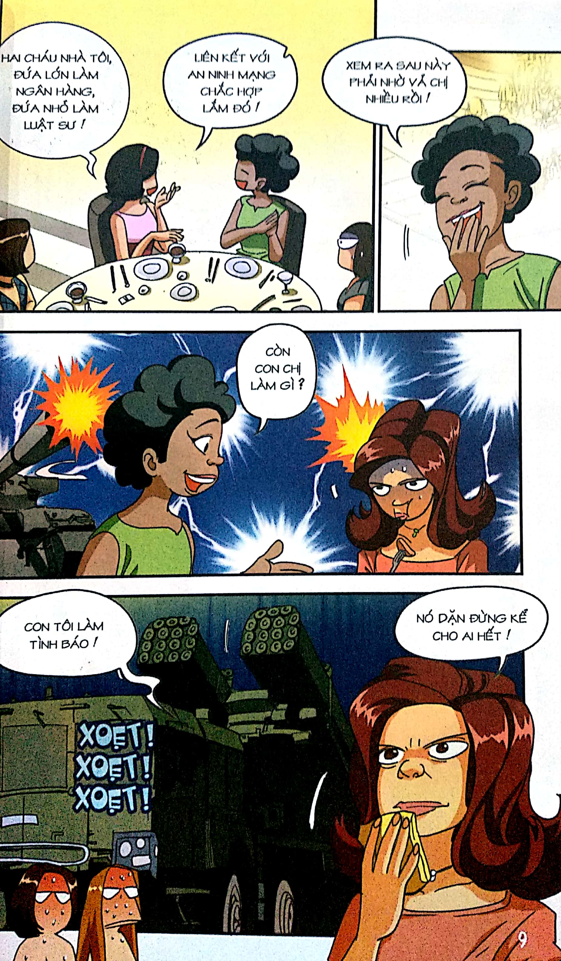 bộ học sinh chân kinh - tập 9: phụ huynh đi bụi - Ảnh 7