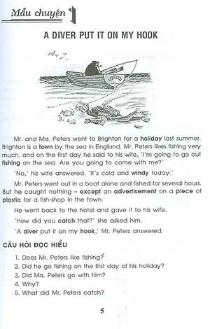 bộ học tiếng anh qua 70 mẩu chuyện cười song ngữ anh - việt: trình độ vỡ lòng - Ảnh 3