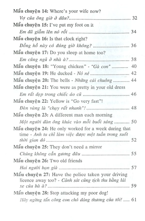 bộ học tiếng anh qua 70 mẩu chuyện cười song ngữ anh - việt: trình độ vỡ lòng - Ảnh 6