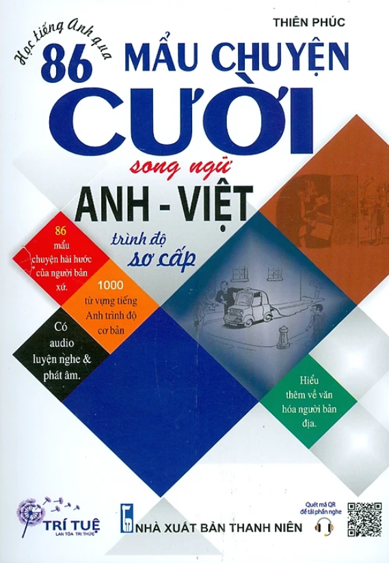 bộ học tiếng anh qua 86 mẩu chuyện cười song ngữ anh - việt (trình độ sơ cấp) - Ảnh 2