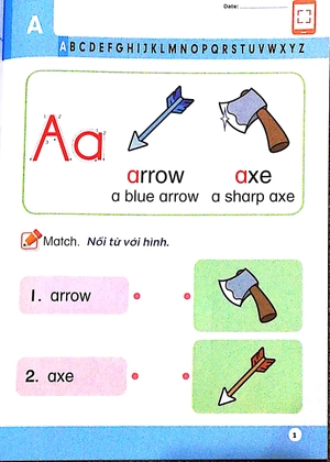 bộ học tiếng anh siêu thú vị - sách học 2 - Ảnh 2