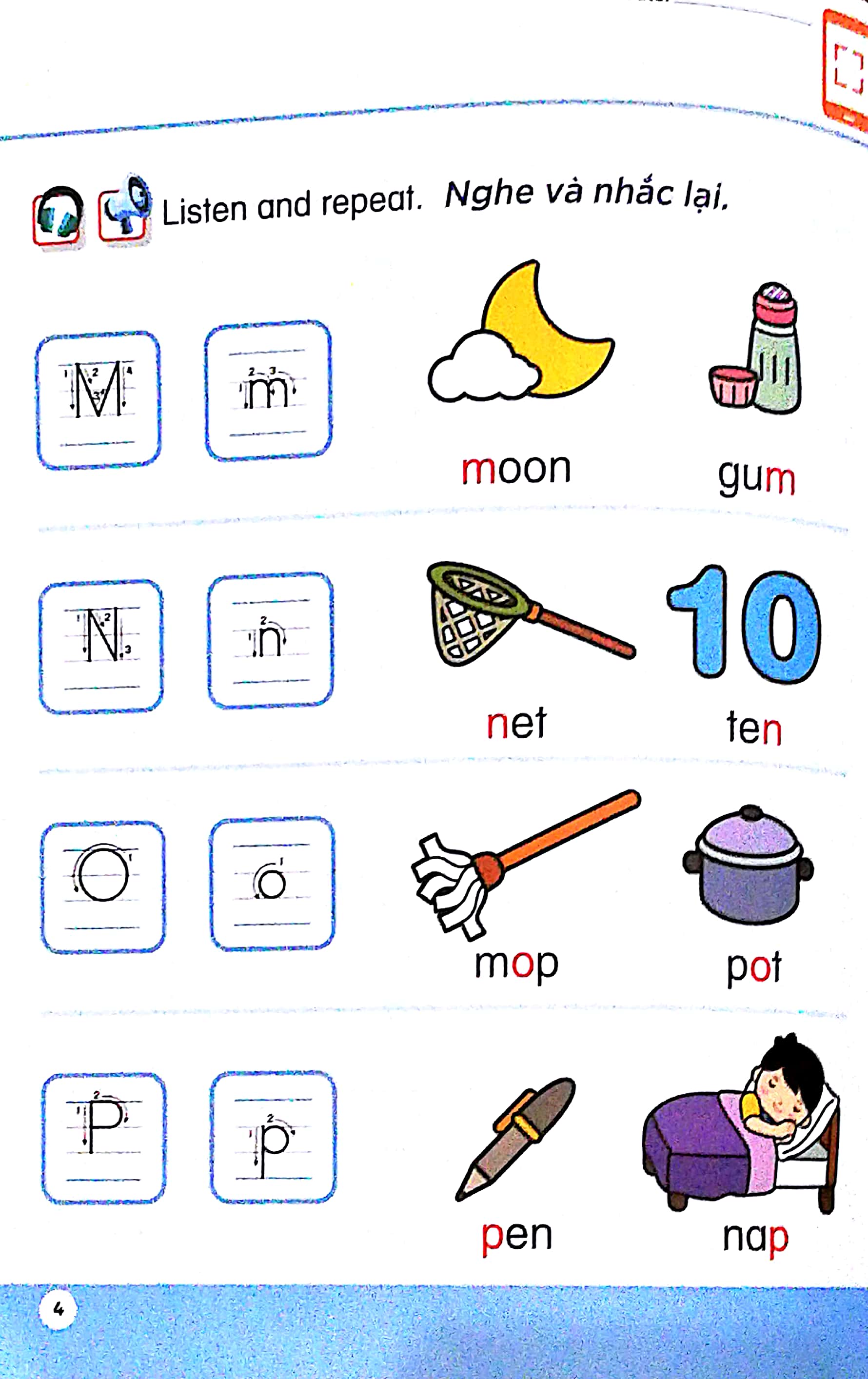 bộ học tiếng anh siêu thú vị - sách học 3 - Ảnh 5